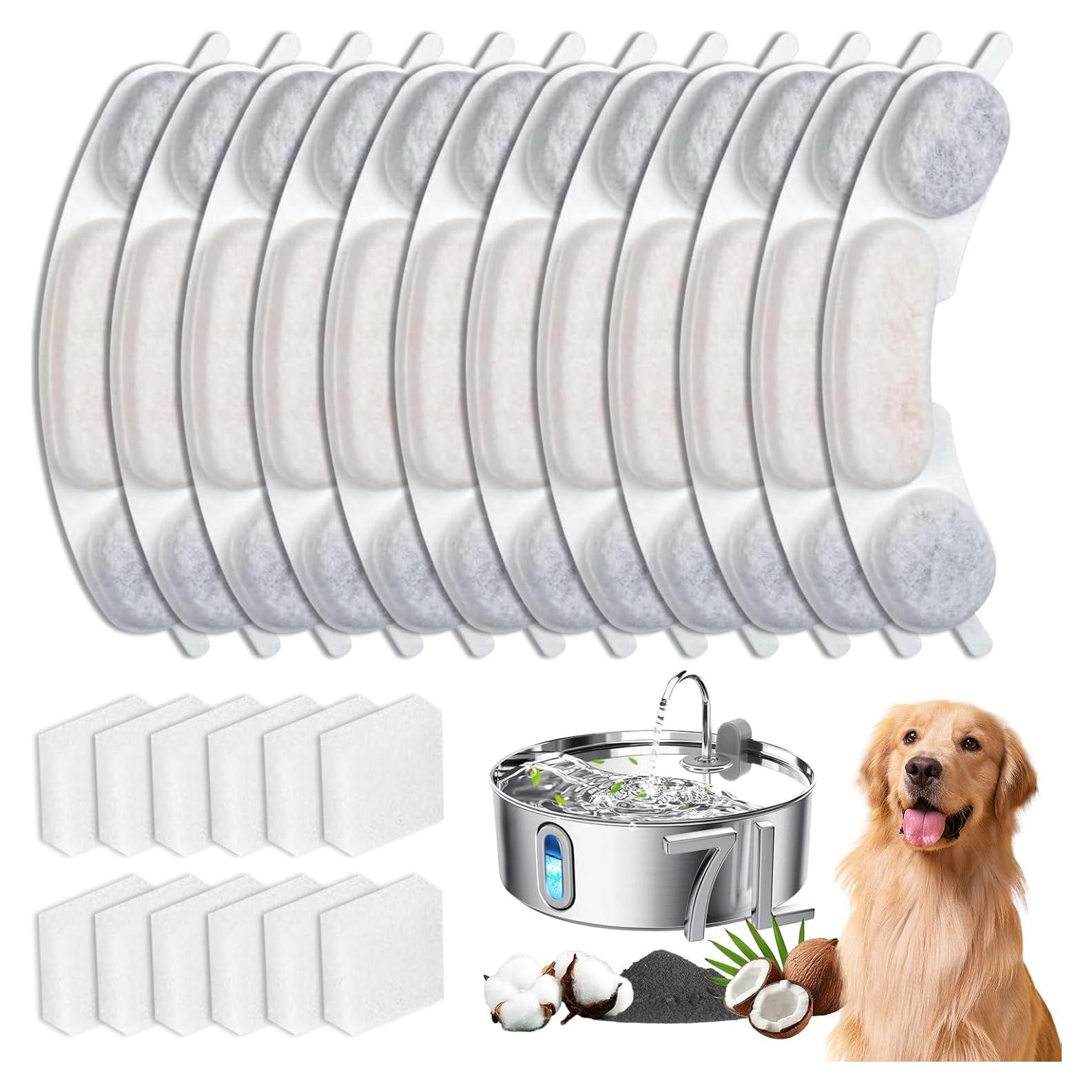 12 Filtros de Reemplazo para Fuente de Agua Smartoo 7L