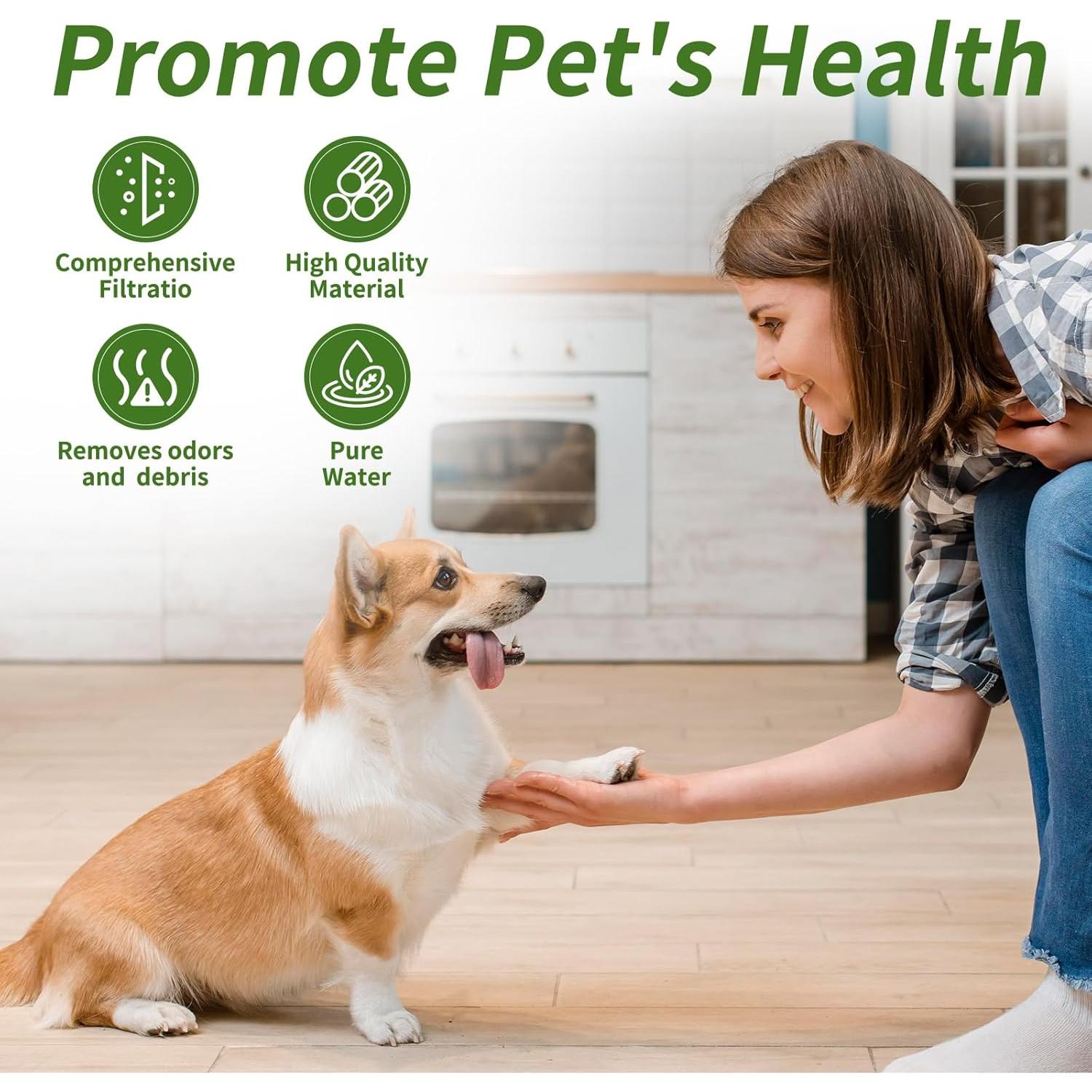 12 Filtros de Reemplazo para Fuente de Agua Smartoo 7L