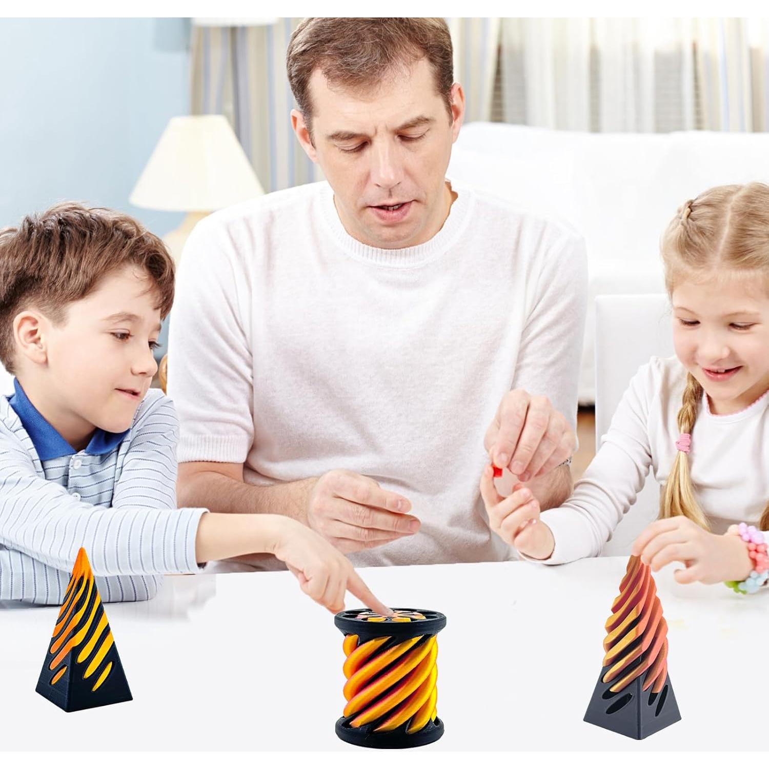 Cono Imposible Antiestrés 3 Piezas Dorado - Juguete Relajante