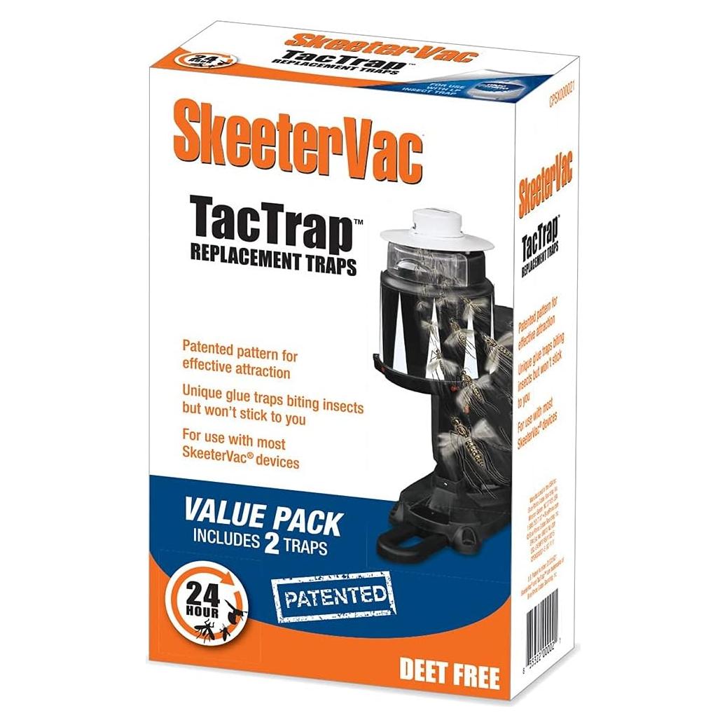 Reemplazos TacTrap SkeeterVac - 2 Paquetes para Mosquitos
