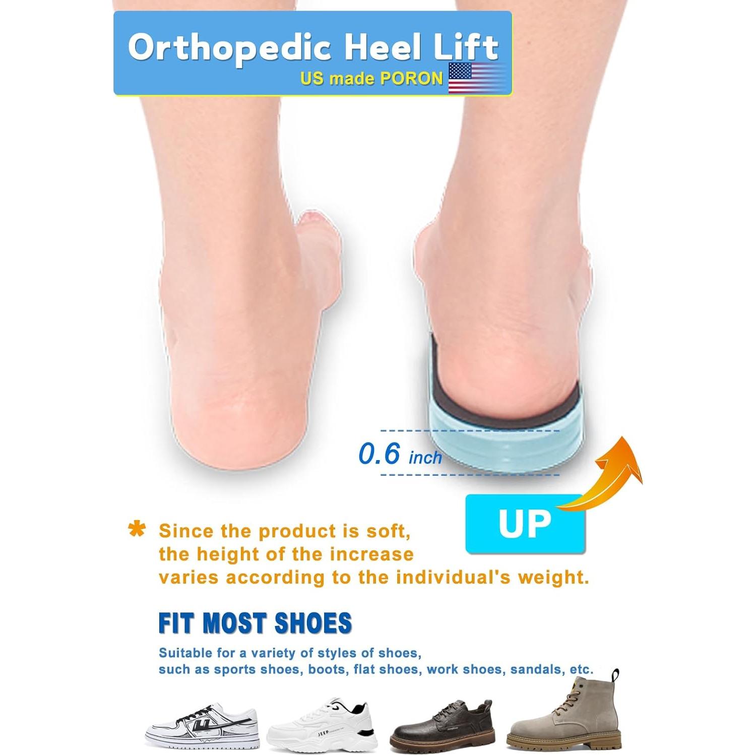 Plantillas para Fascitis Plantar YouthBelief - Soporte Arco 2 Pares