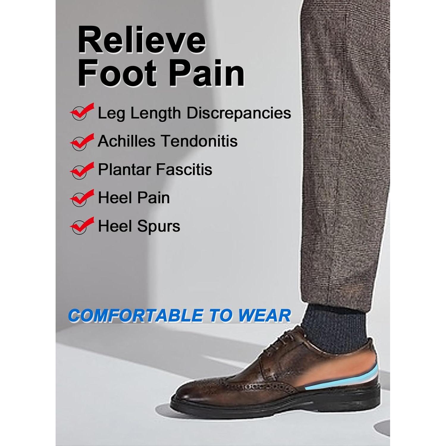 Plantillas para Fascitis Plantar YouthBelief - Soporte Arco 2 Pares