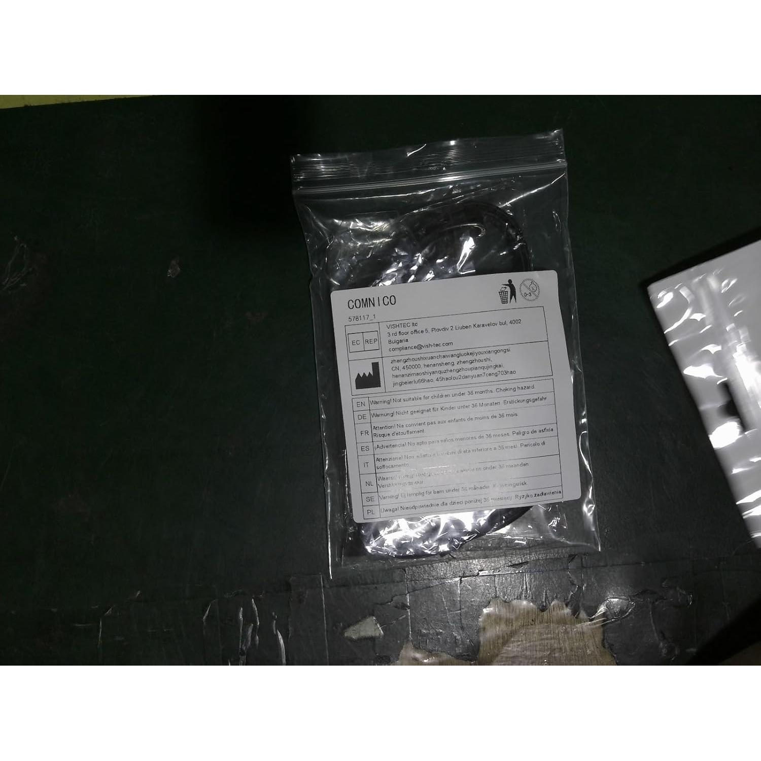 Cintas de Zapatos Desmontables PU Negro para Tacones Altos