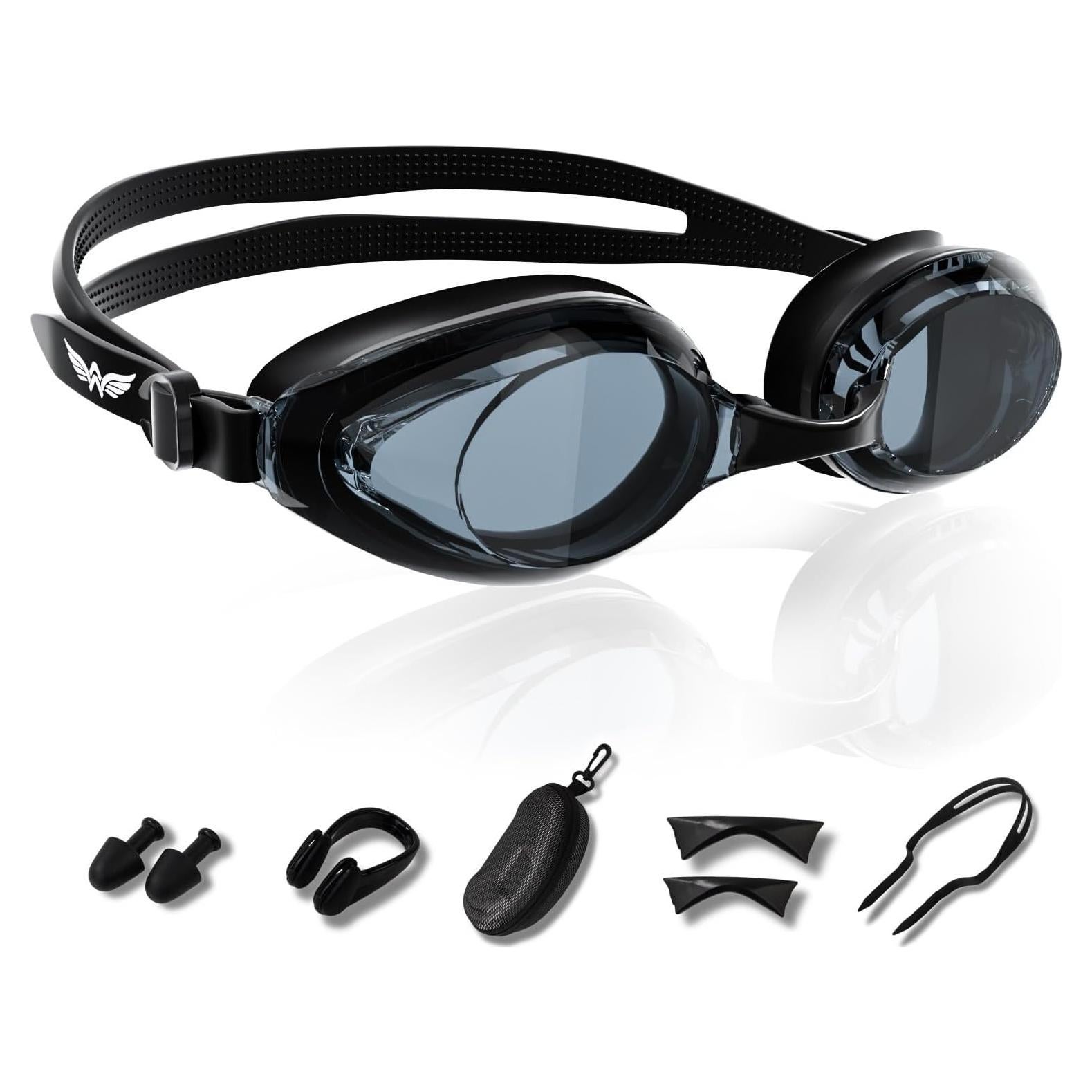 Gafas de Natación AzureWings 613-4 Anti-Vaho UV HD Unisex