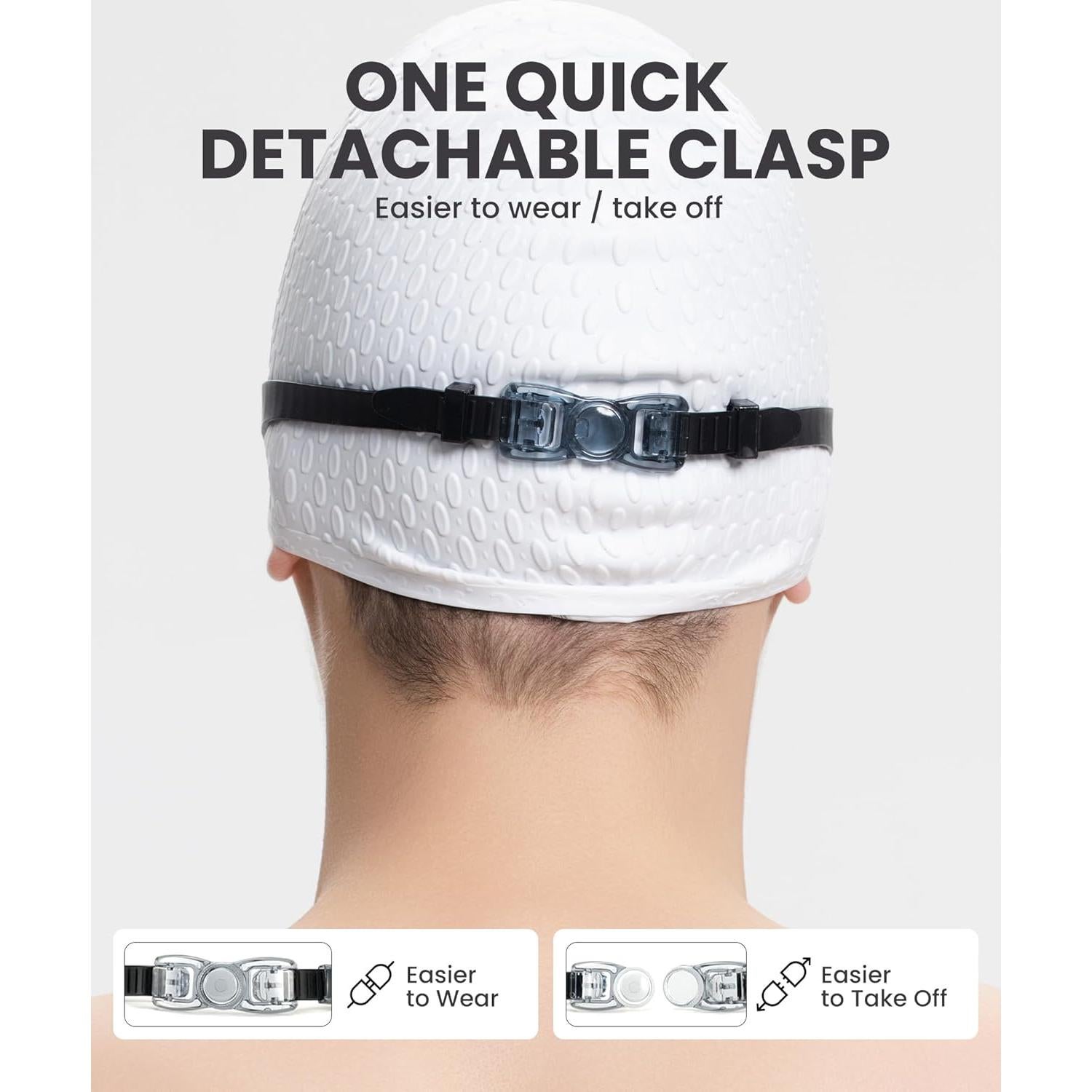 Gafas de Natación NSSIW Adultos Antivaho UV400 3 Paquetes