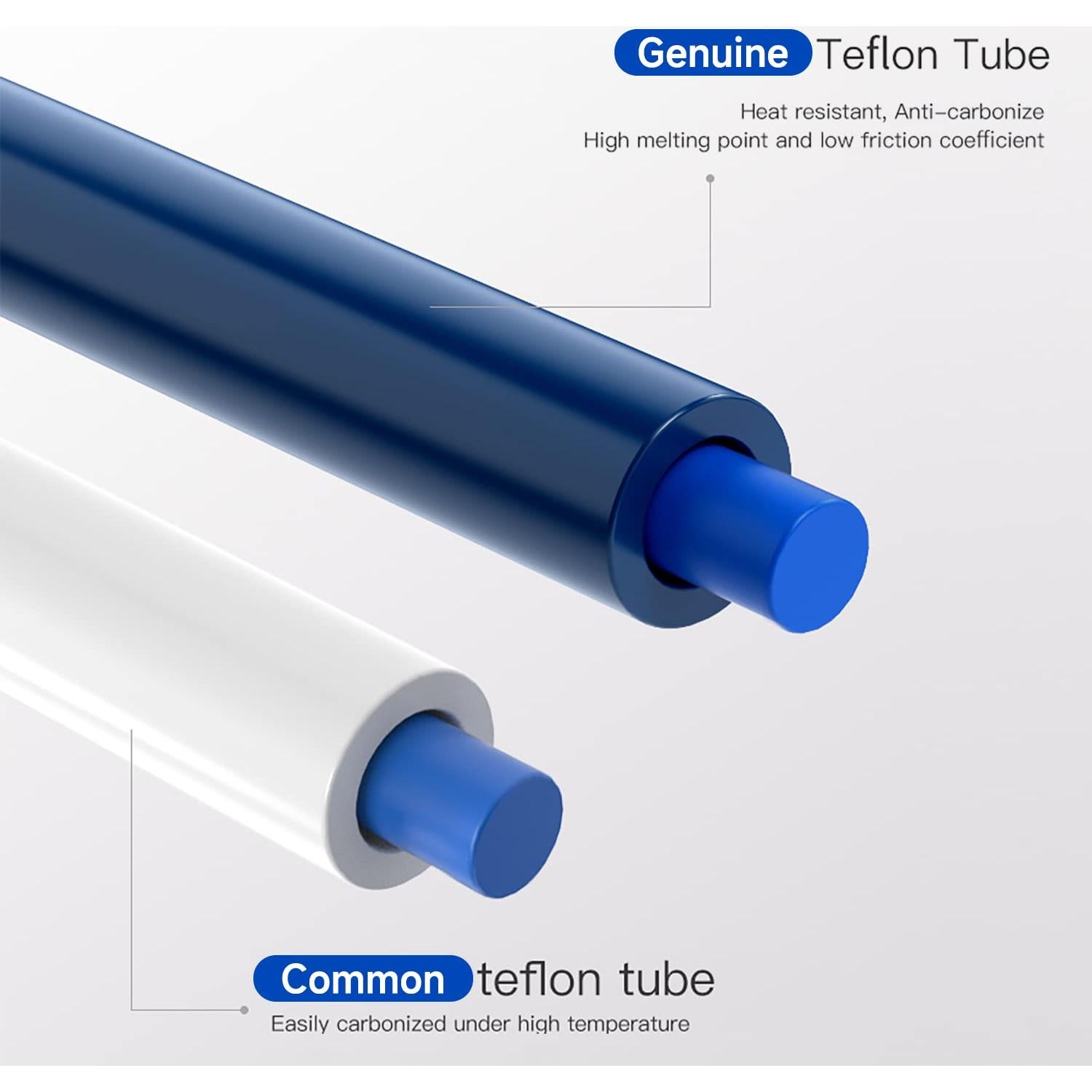 Tubo Bowden Capricornio Creality 1M PTFE para Filamento 1.75mm