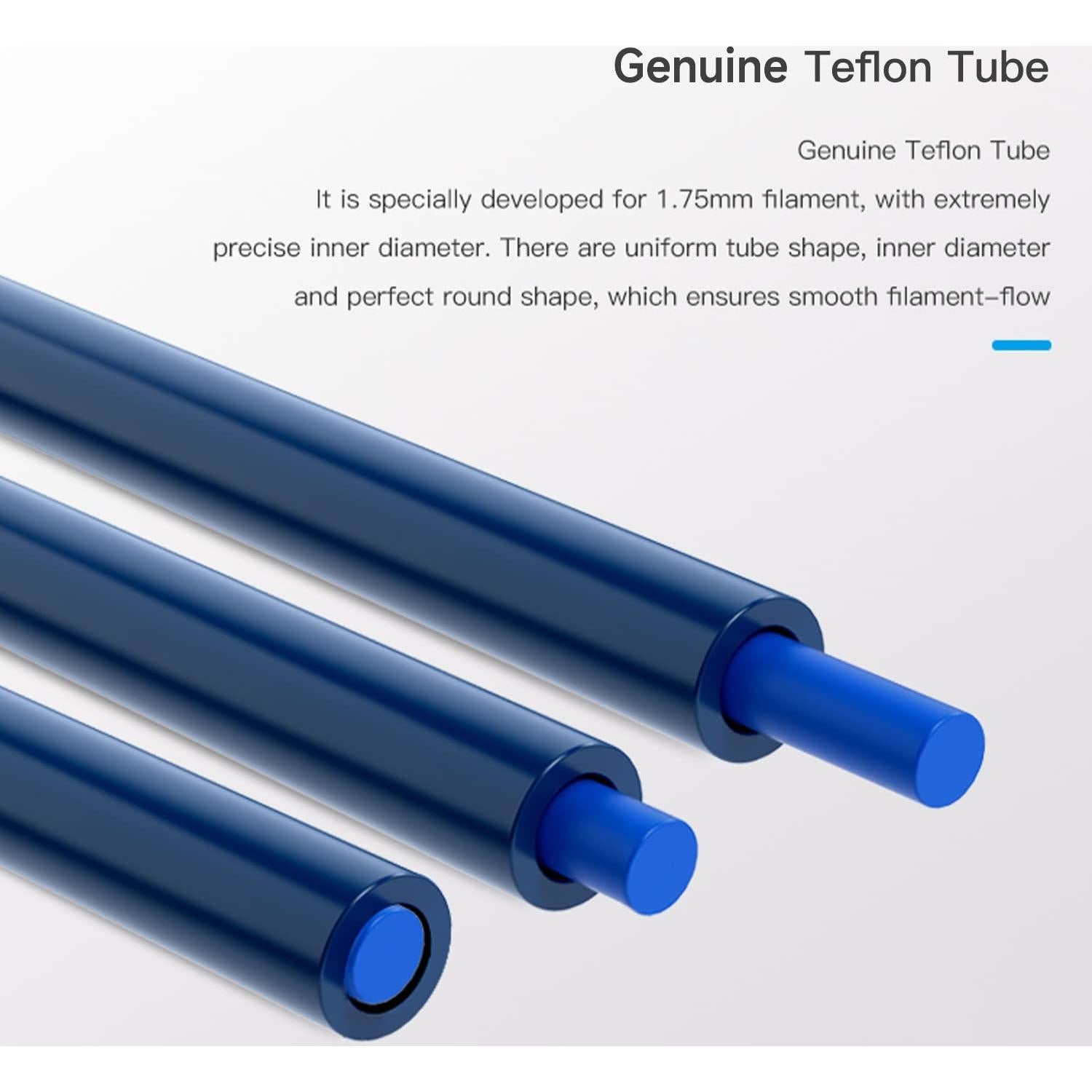 Tubo Bowden Capricornio Creality 1M PTFE para Filamento 1.75mm