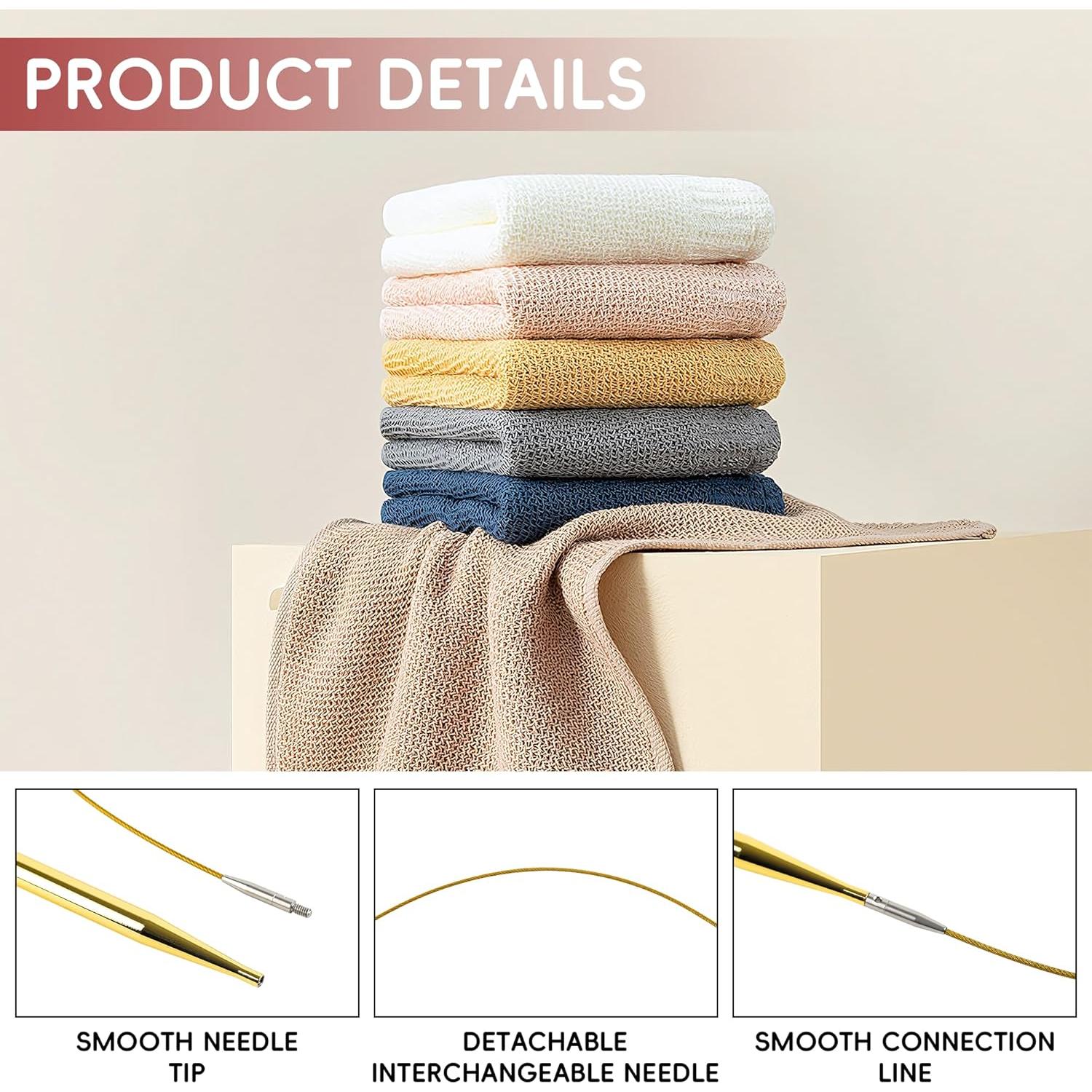 Juego de Ganchillos Tunecinos Froggod 27 Piezas 3mm-10mm