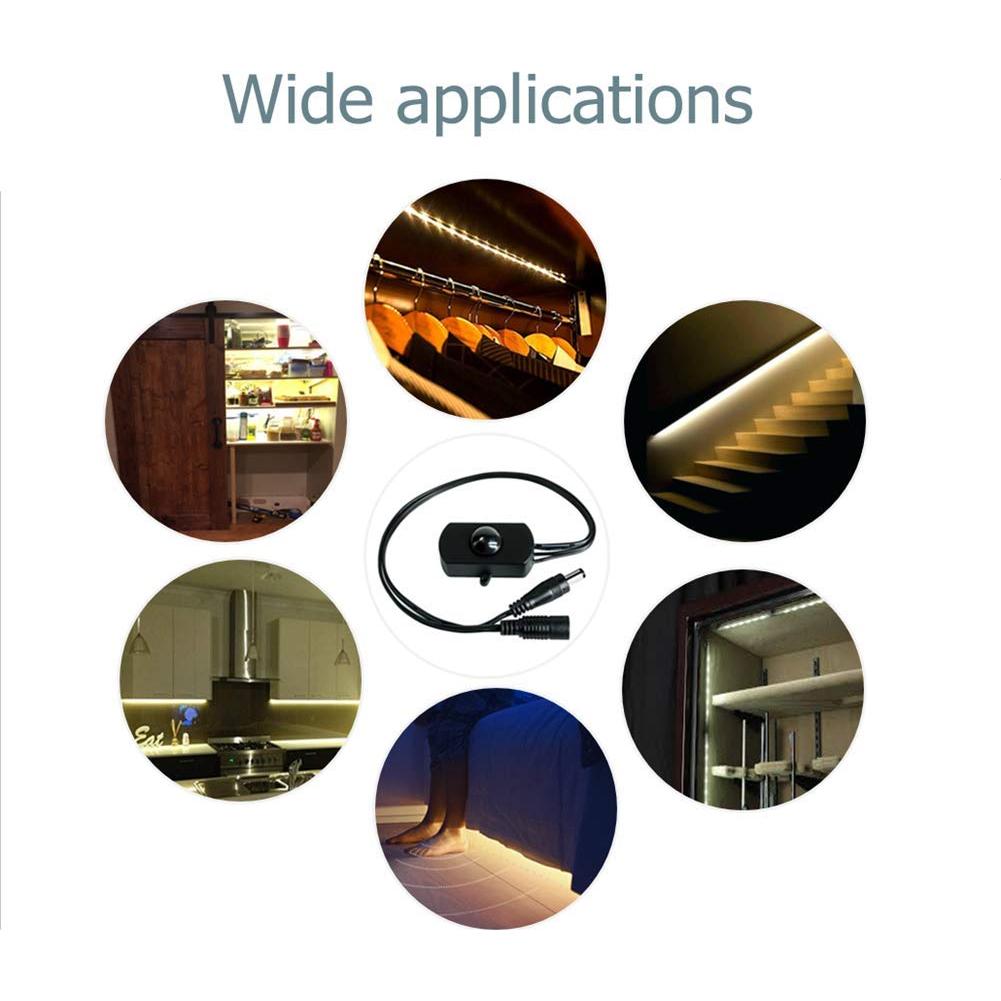 Interruptor Sensor de Movimiento SENSKY BS010H 12-30V 3A LED