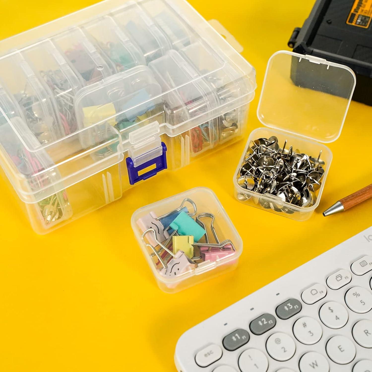 Organizadores de Plástico Letken 13 Piezas para Joyería y Manualidades