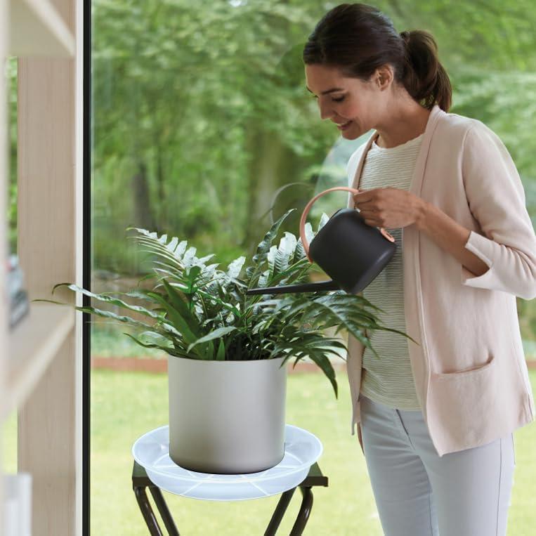 Plato de Drenaje para Plantas NIMYAU 15.24 cm 6 Piezas