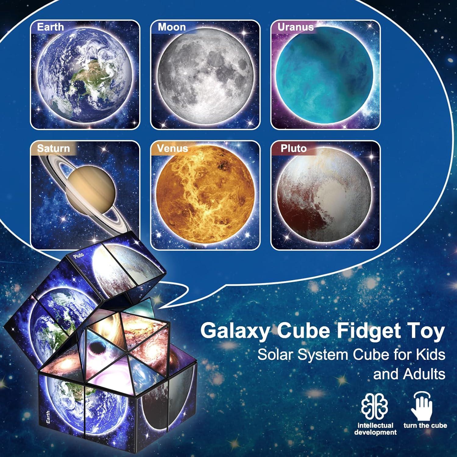 Cubo Mágico Estrella Yoshimoto 2 en 1 para Niños y Adultos