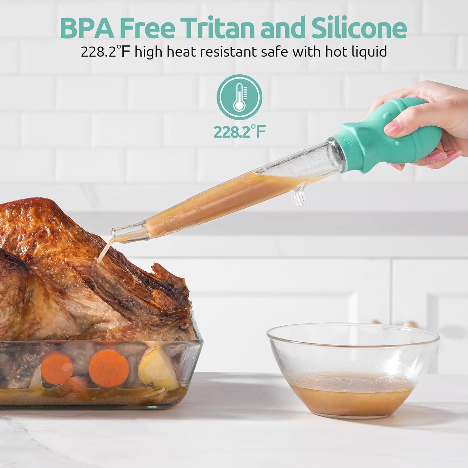 Jeringa de Pavo U-Taste 158.8g Silicona y Tritan Resistente