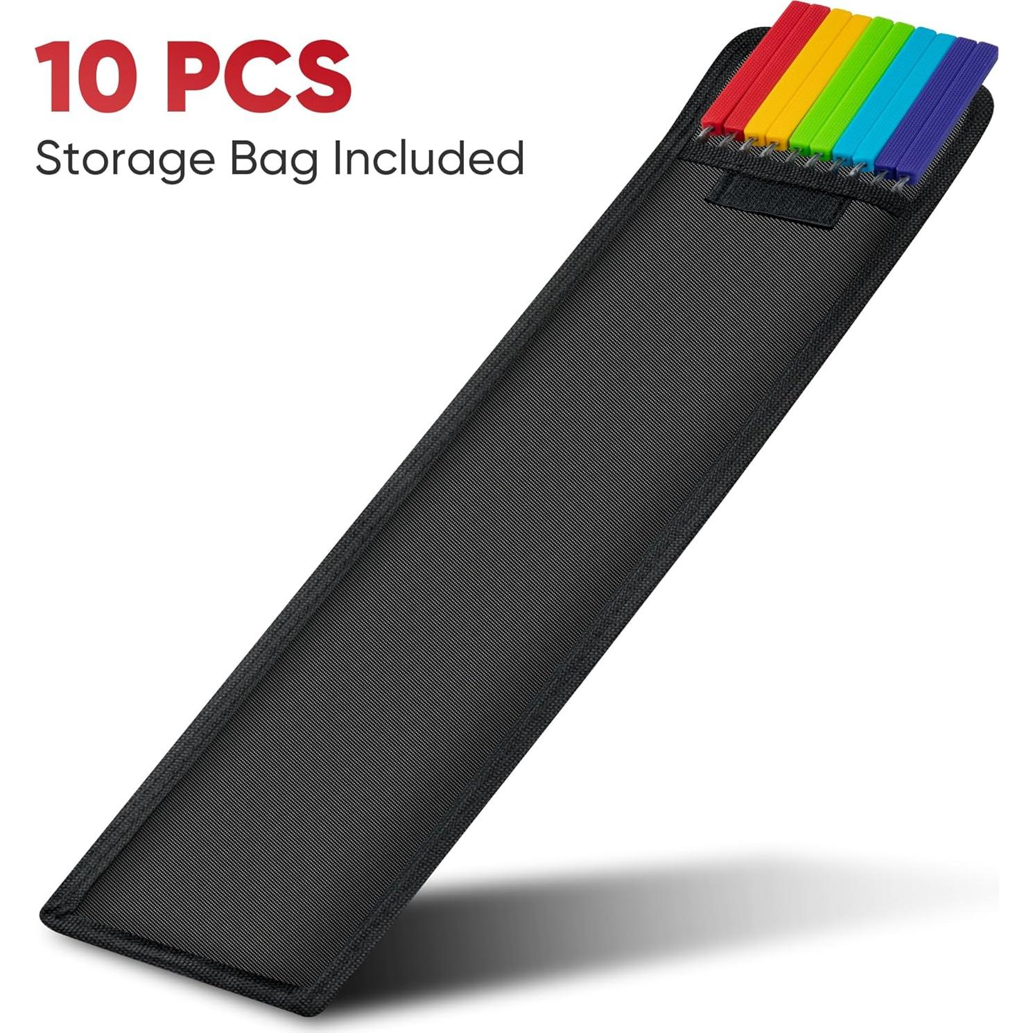 Pinchos para Parrilla DAILY KISN 40.6 cm Acero Inoxidable 10 Pcs