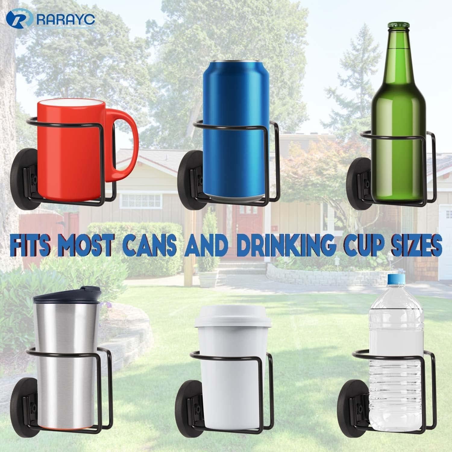 Soporte de Taza Magnético RARAYC 2 Pcs para Barco y RV