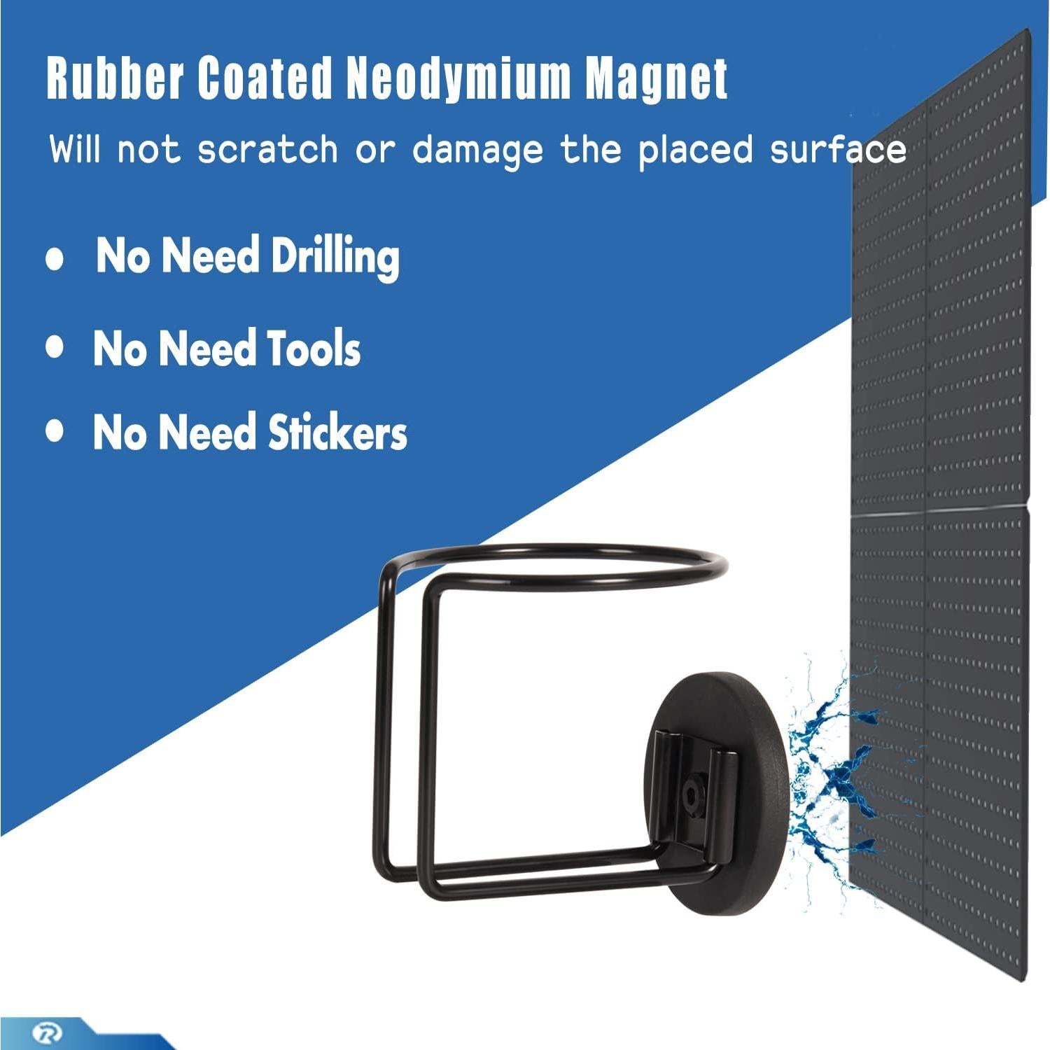 Soporte de Taza Magnético RARAYC 2 Pcs para Barco y RV