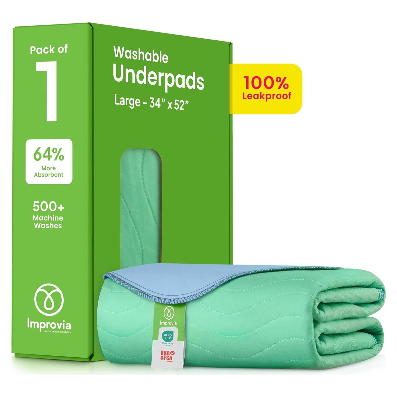 Almohadilla Reutilizable IMPROVIA 86x132 cm - Alta Absorción