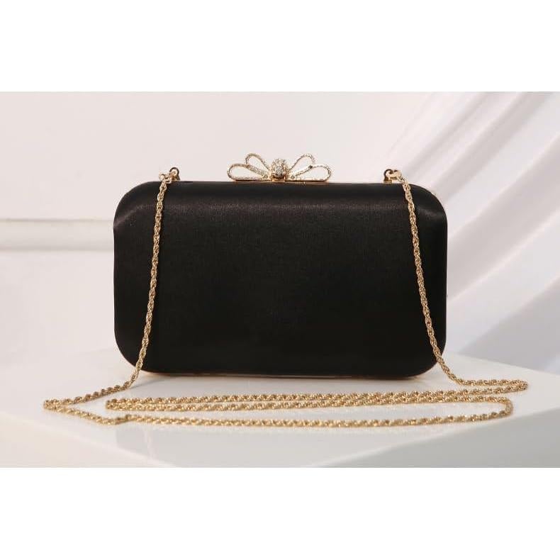 Bolso Clutch de Noche YYW para Mujeres Albaricoque 20x5.5x13.3cm