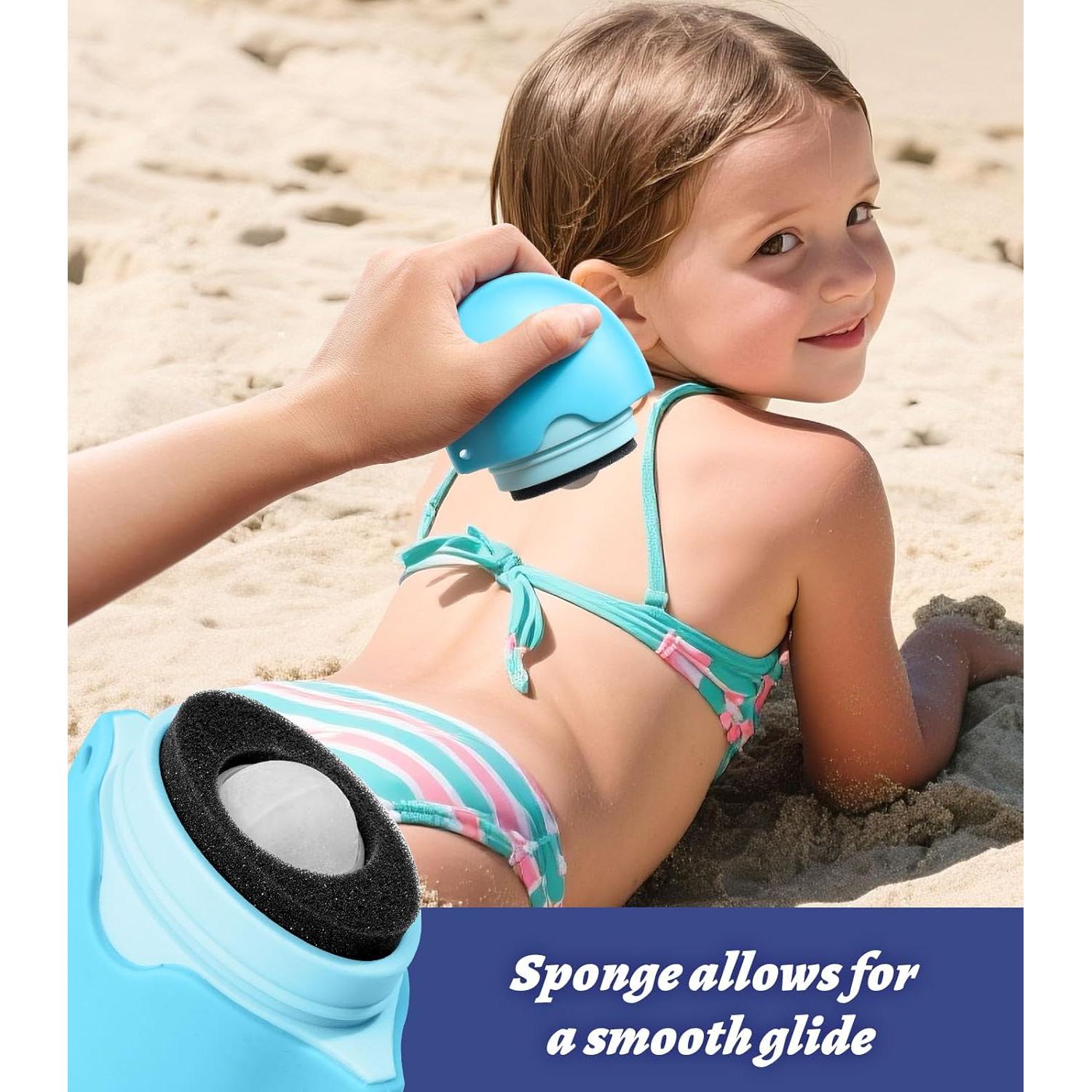 Aplicador de Protector Solar Rellenable KYHDIYA Azul 55ml