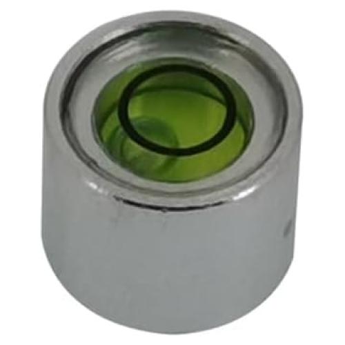 Mini nivel de burbuja The Yan He 7.8x6mm aluminio verde