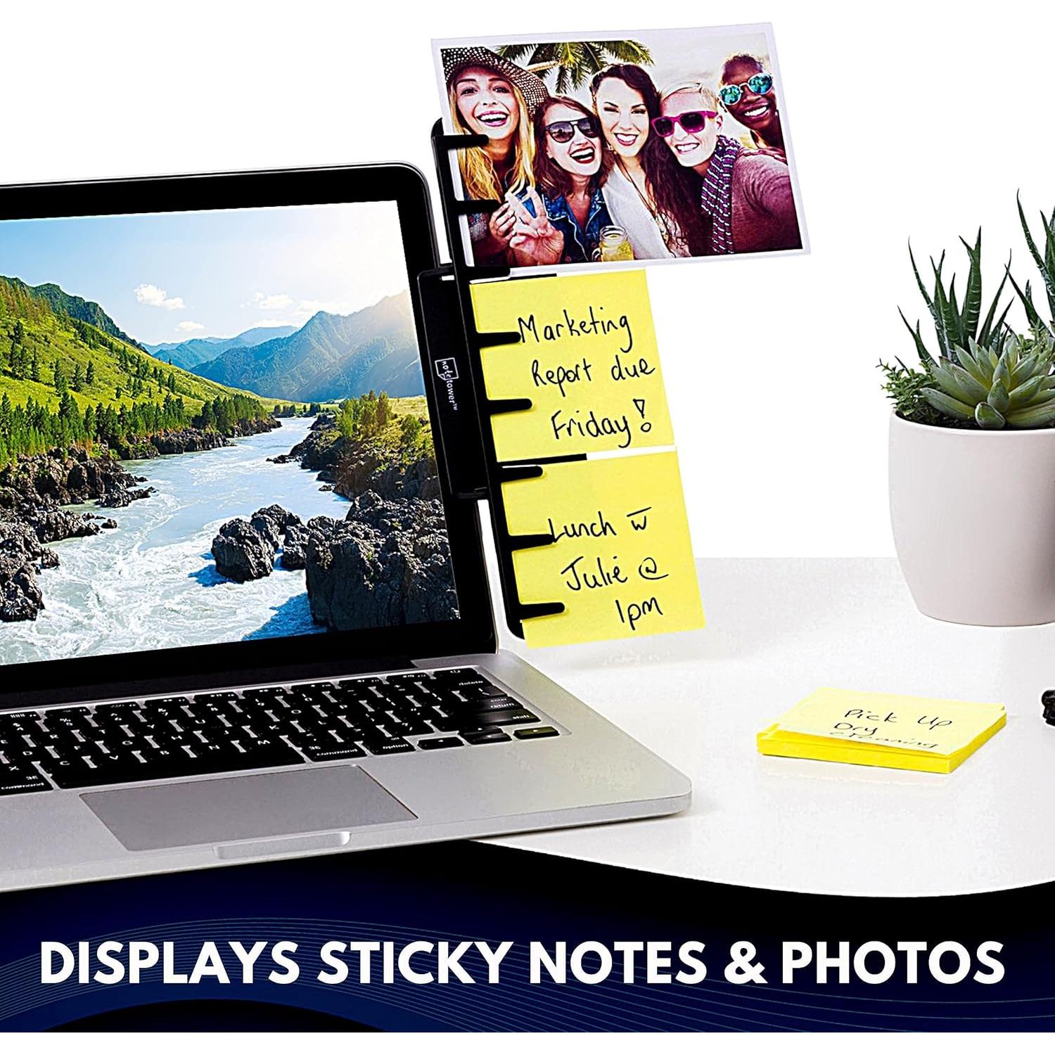 Soporte de Documentos Note Tower para Monitor y Laptop - Negro