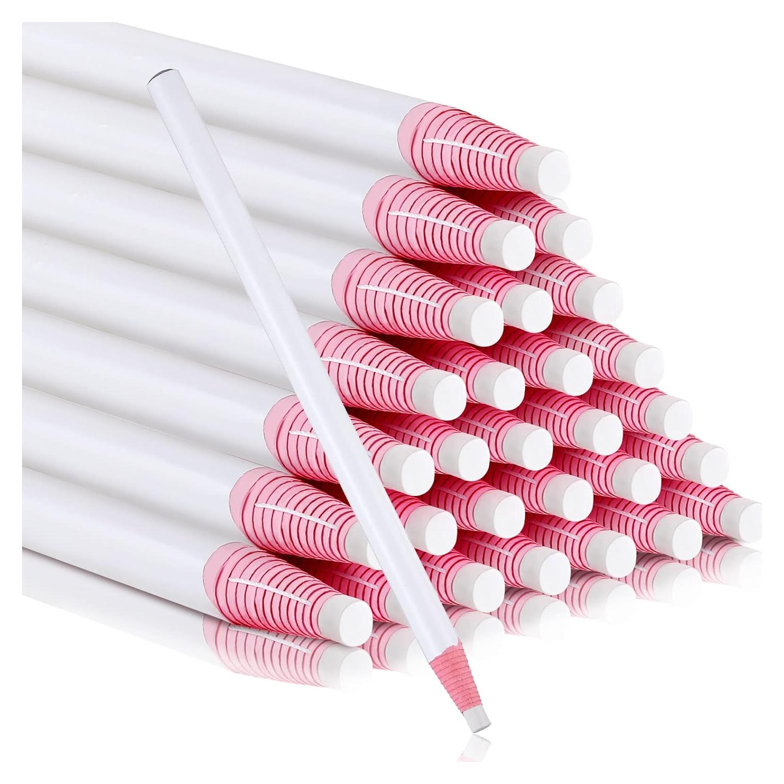 Marcadores de Cera Tinlade 36 Piezas Blancos para Madera y Metal