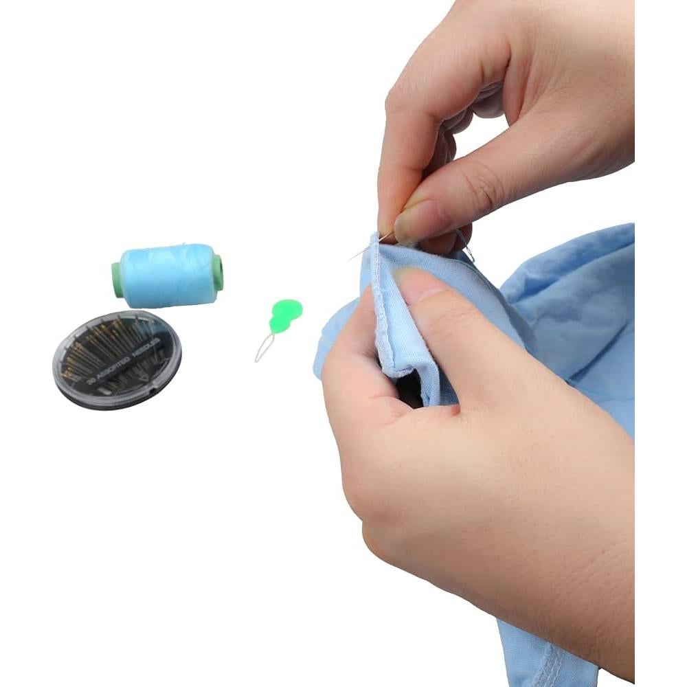 Kit de Agujas de Coser Eketirry 30 Piezas Acero Inoxidable