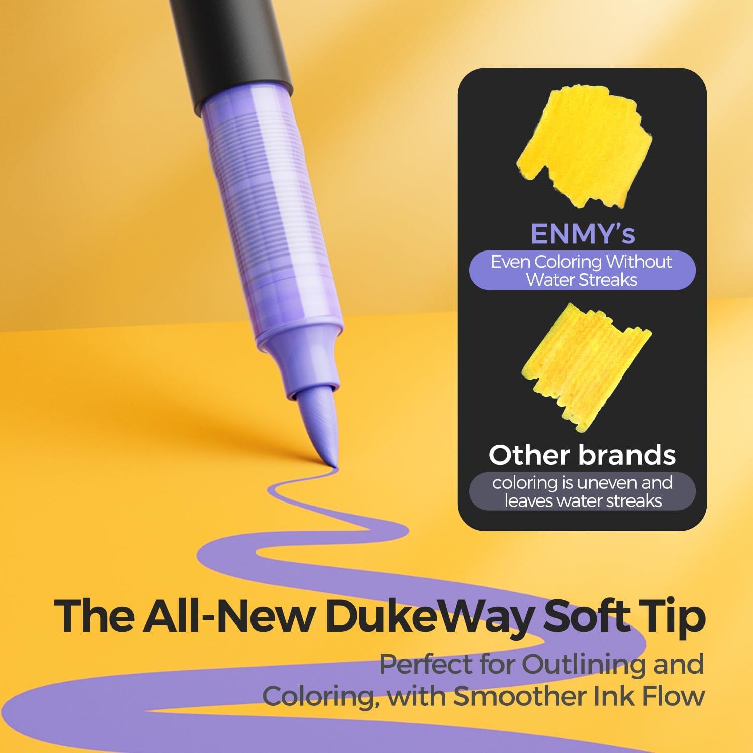 Marcadores Acrílicos Líquidos ENMY 36 Colores para Manualidades