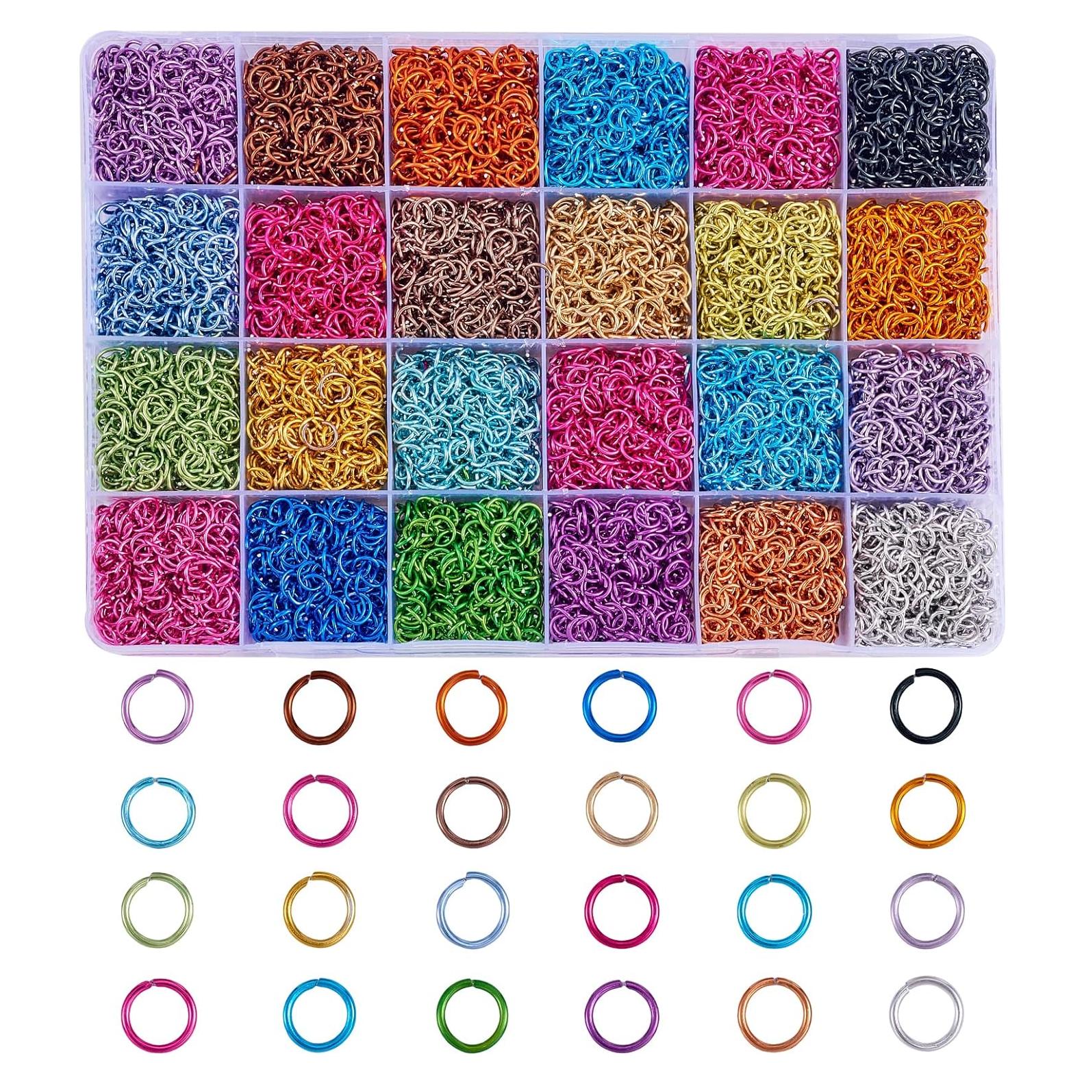 10320 Piezas Anillas de Salto de Aluminio 6MM WEWAYSMILE