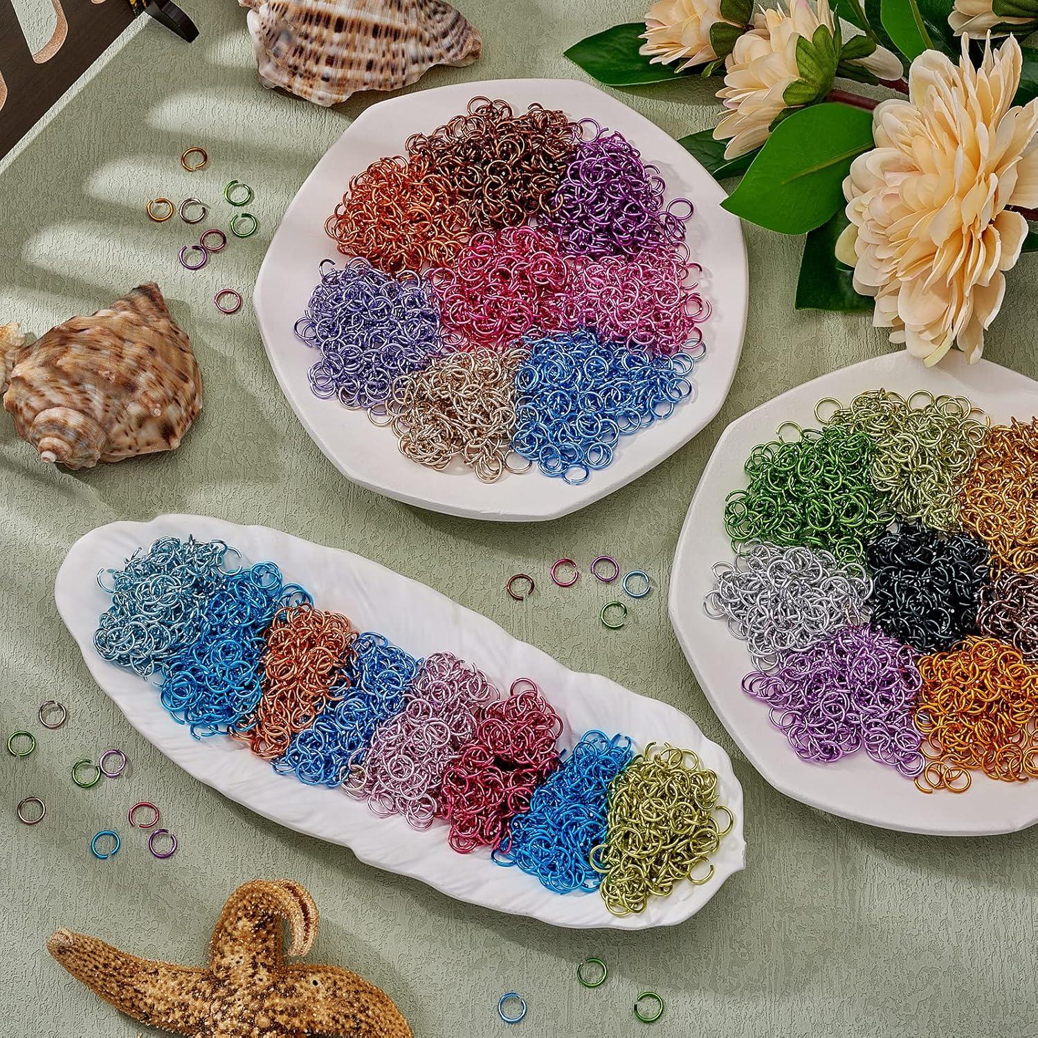 10320 Piezas Anillas de Salto de Aluminio 6MM WEWAYSMILE