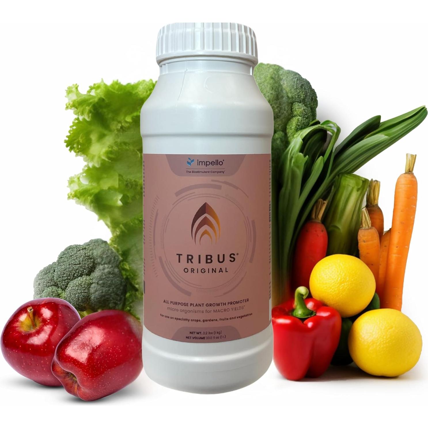 Inoculante Microbiano Orgánico Impello Tribus 1 L - Acelerador de Raíces