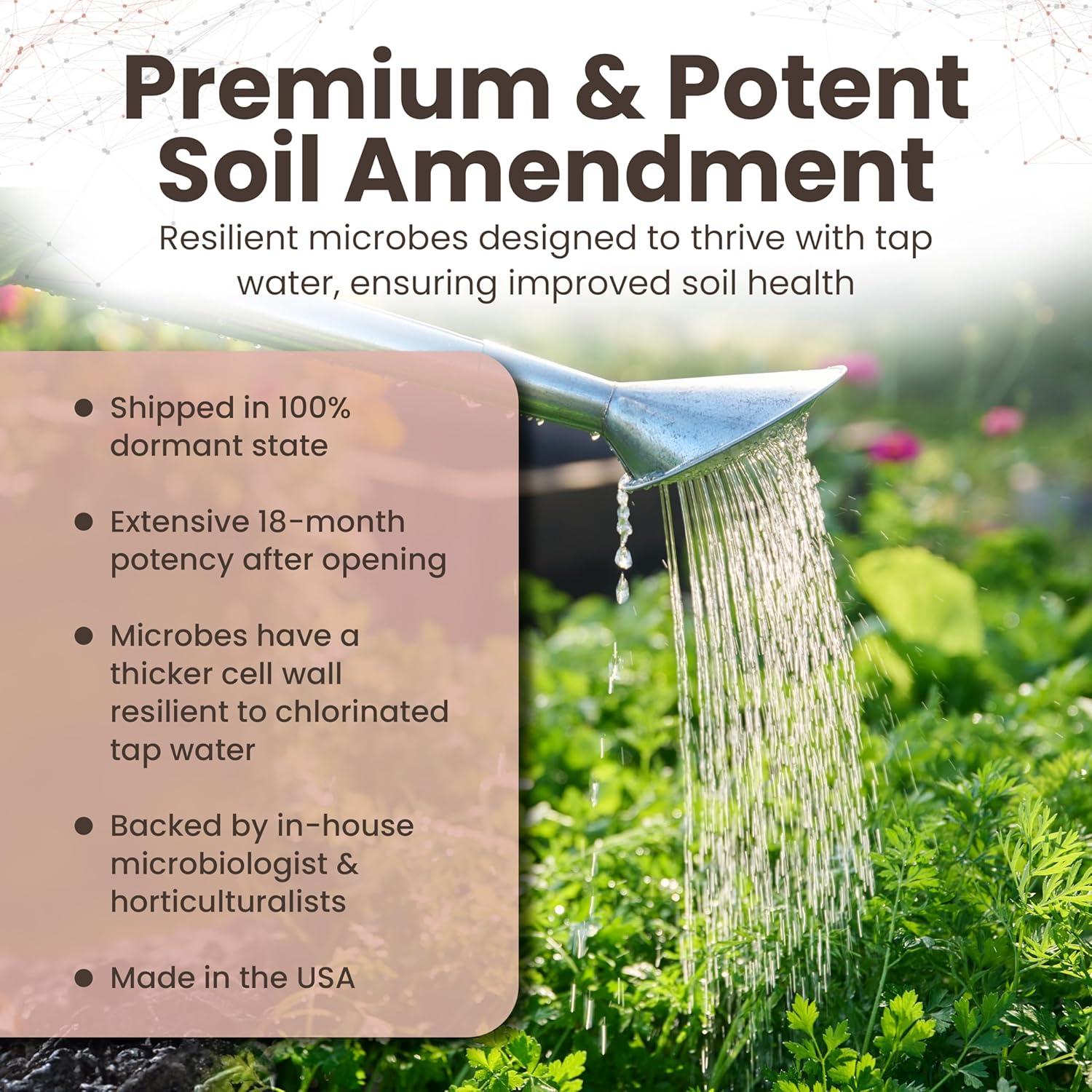 Inoculante Microbiano Orgánico Impello Tribus 1 L - Acelerador de Raíces