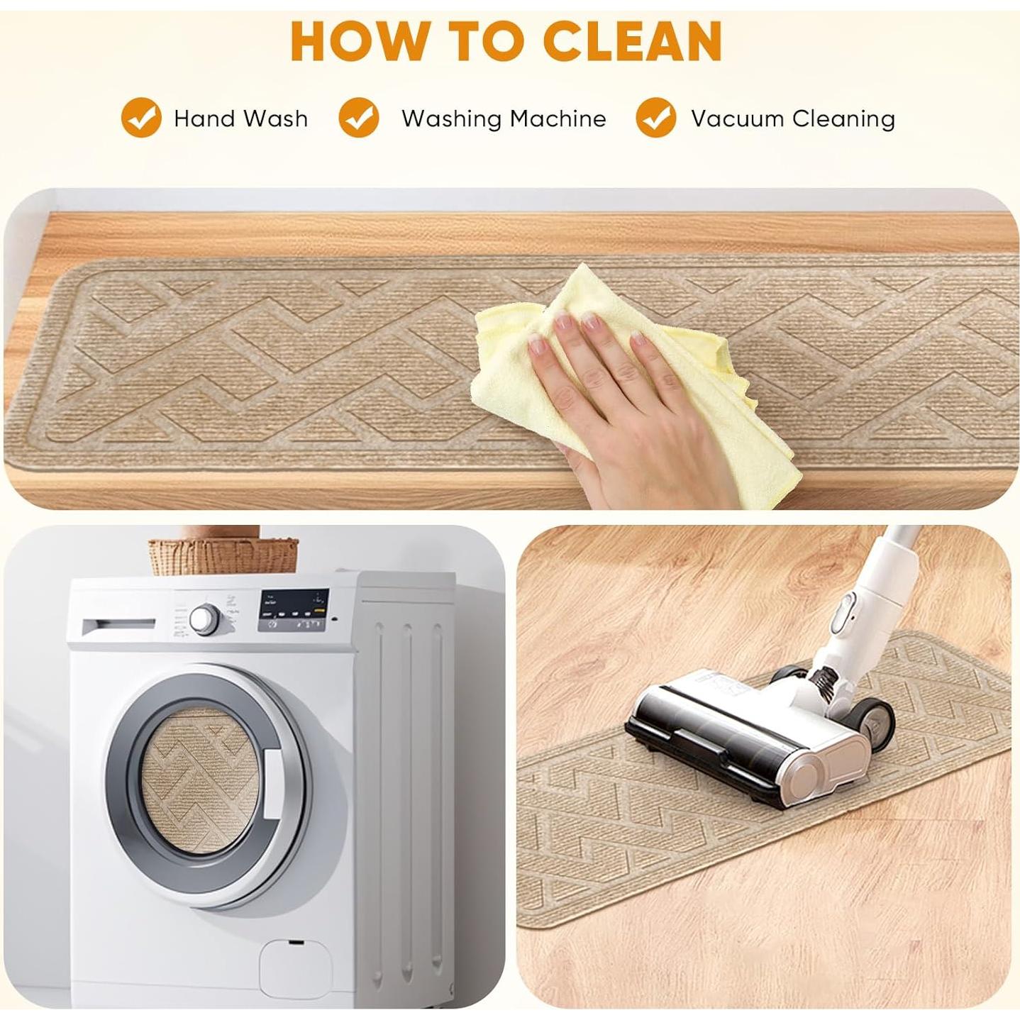 15 Pasamanos Antideslizantes Beige 20.32x76.2cm Dayacoco