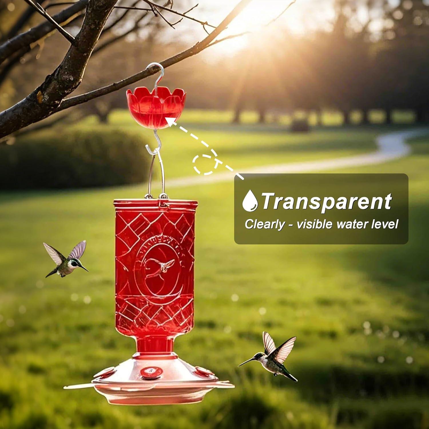 Paquete de 6 Moats Ant para Alimentadores de Colibrí Tinlaviy