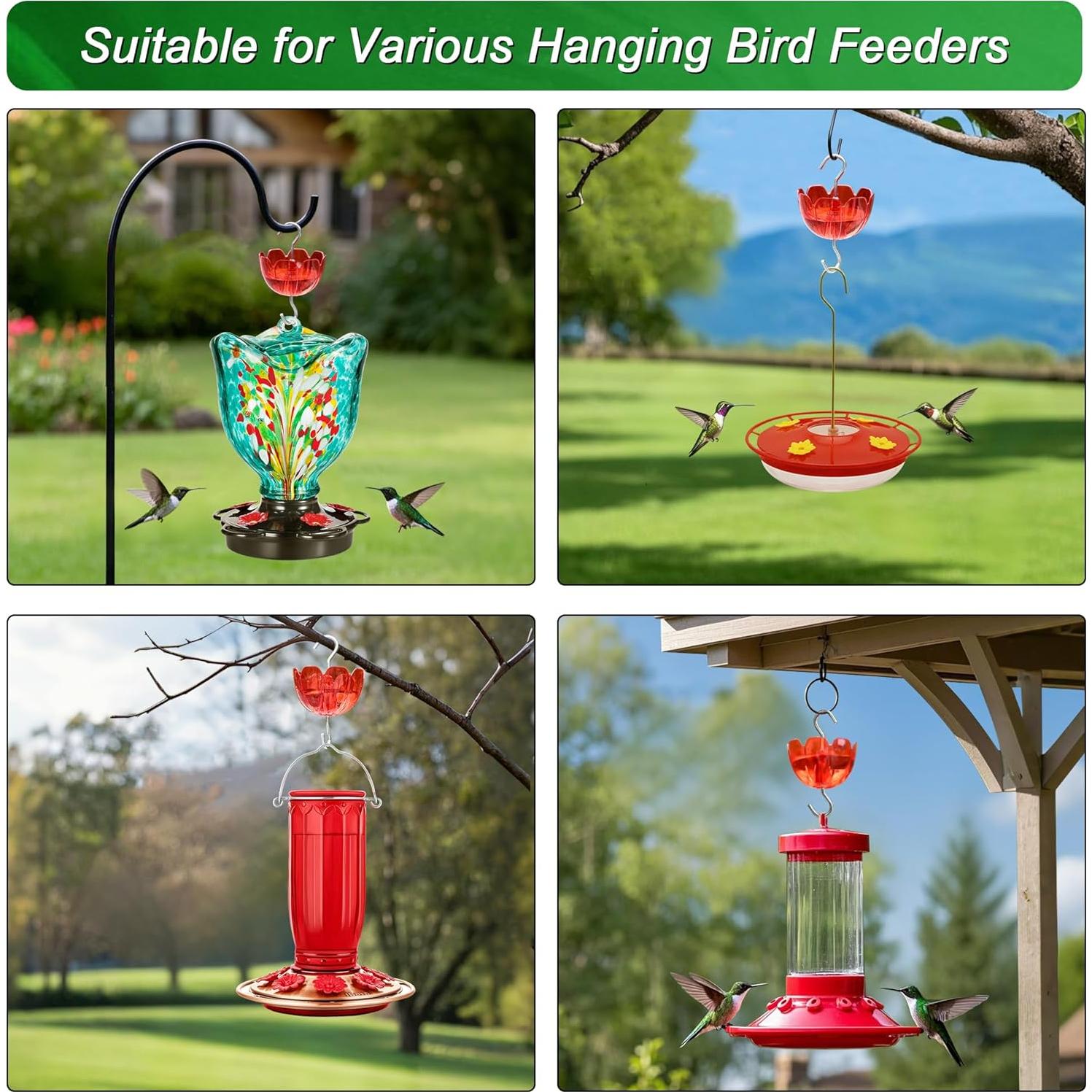 Paquete de 6 Moats Ant para Alimentadores de Colibrí Tinlaviy