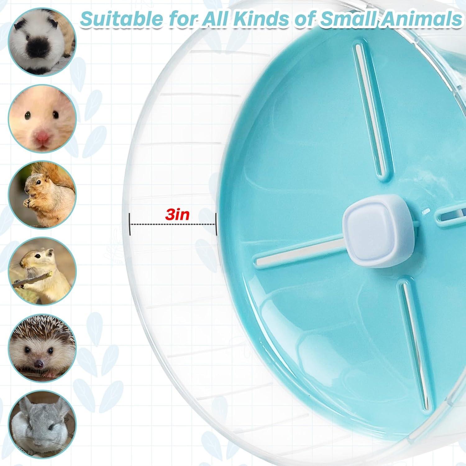 Rueda de Ejercicio para Hámster Kathson 20 cm Silenciosa