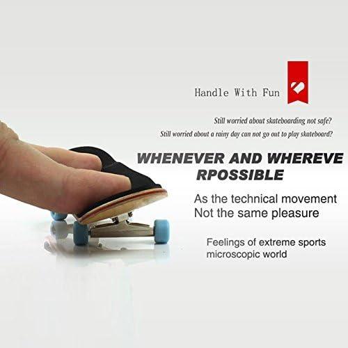 Fingerboard Profesional Lottoyday de Madera de Arce 10cm Negro