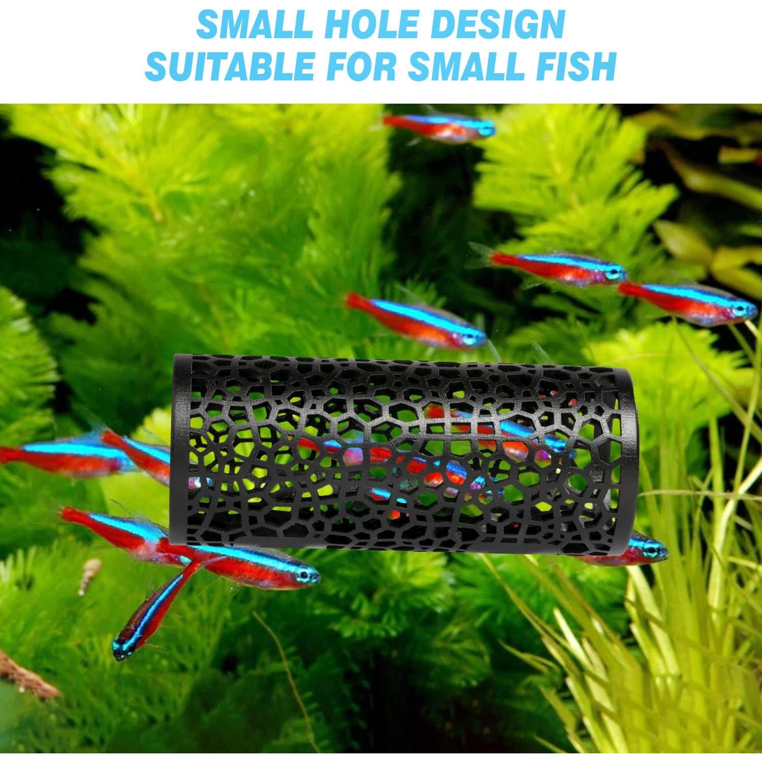 Túnel para Peces Betta Abizoo Negro - Cueva Hueca 10cm