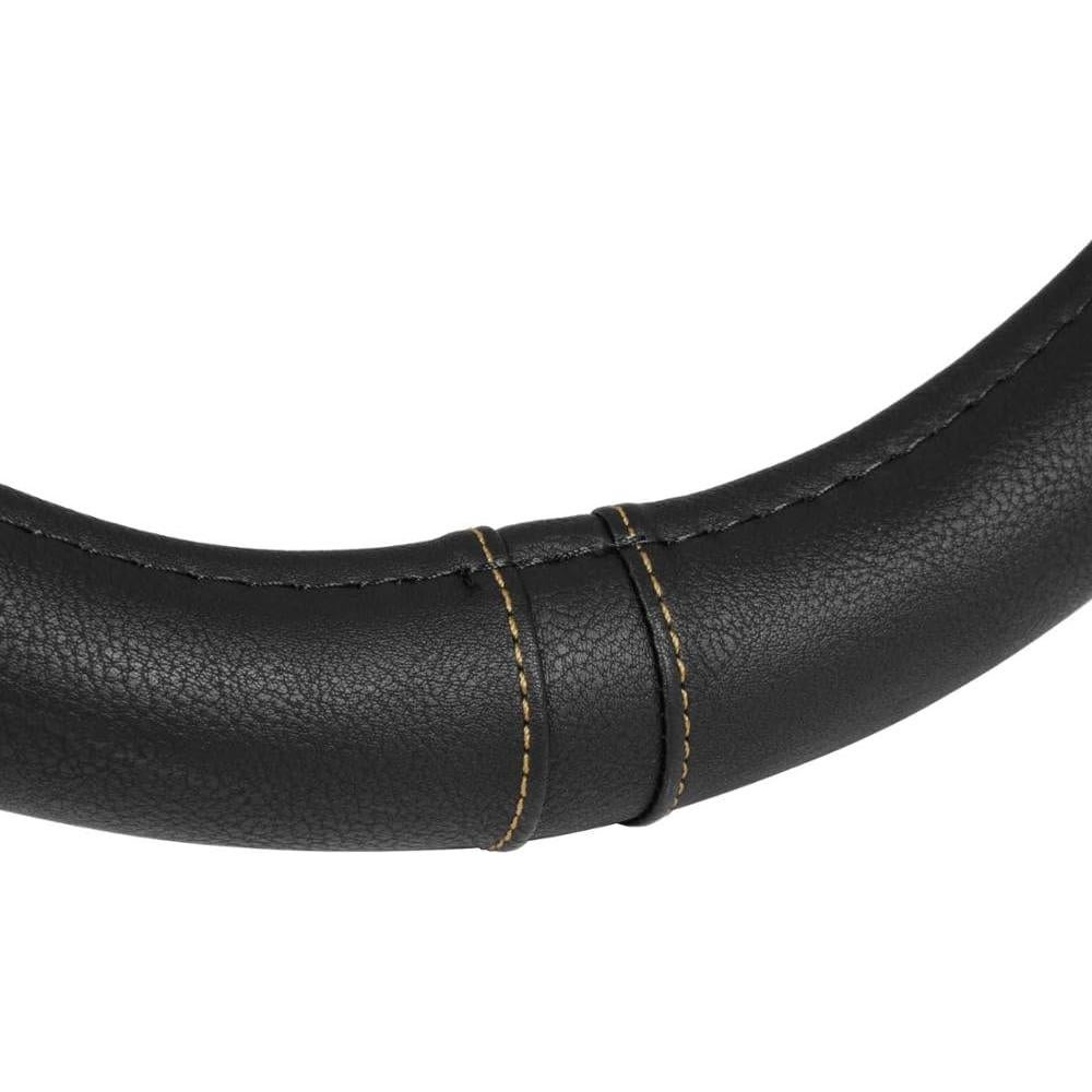 Cubierta de Volante Motor Trend GripDrive Pro Negra 34-37 cm