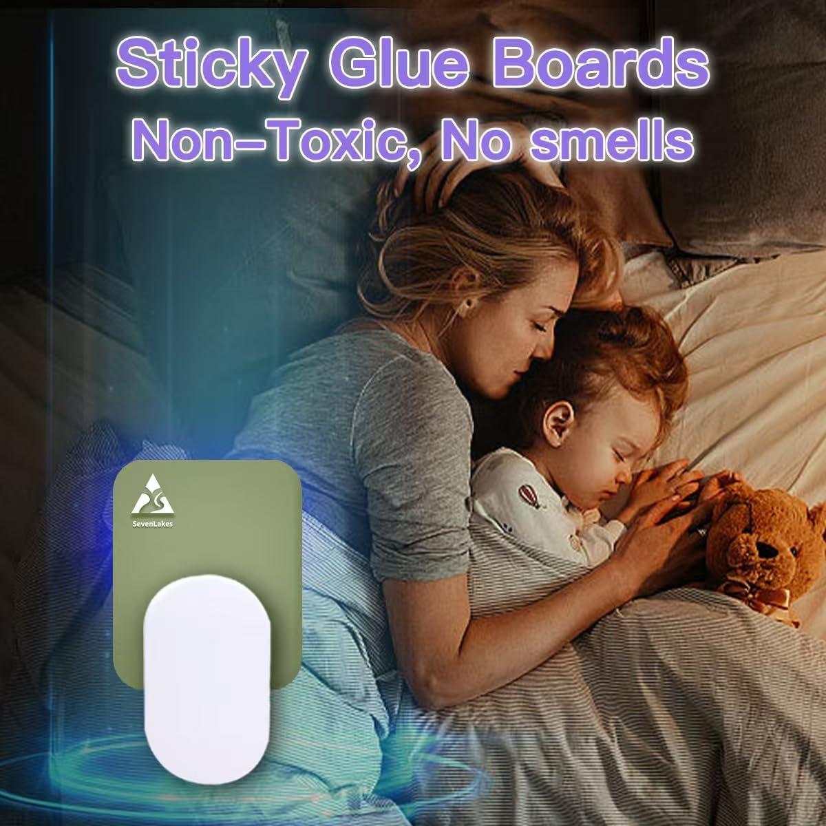 36 Tarjetas Adhesivas Reemplazo Safer Home y Dynatrap Verde Matcha