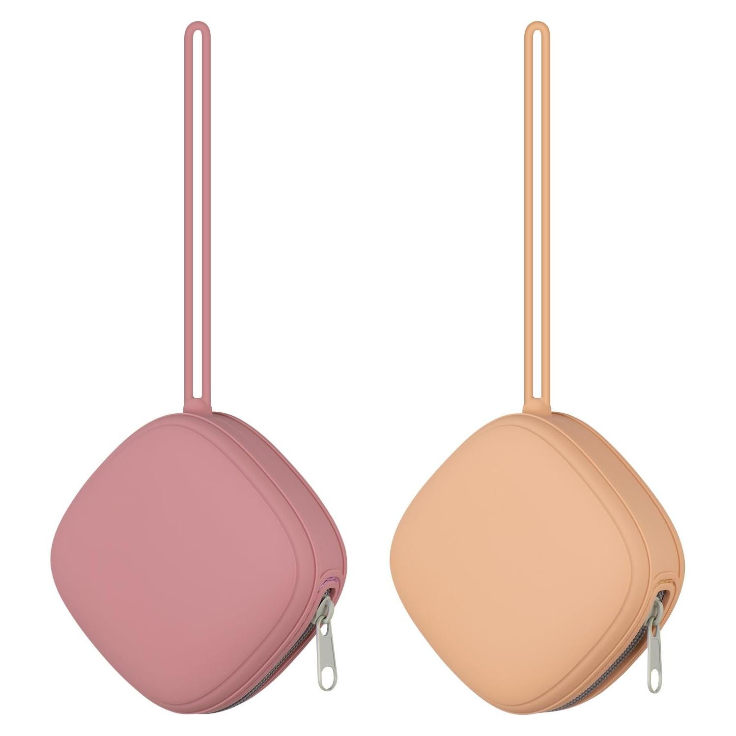 Funda de Chupete de Silicona Swelive 2 Piezas Libre de BPA