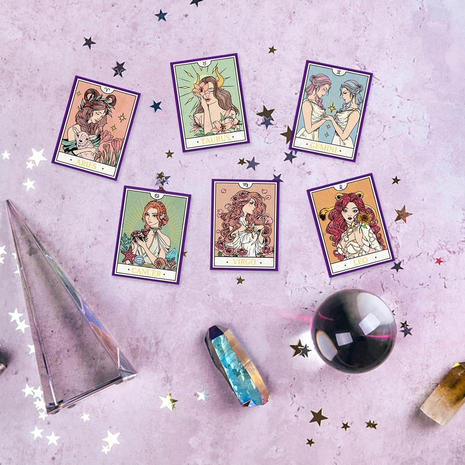 Sellos de Silicona Transparentes INFUNLY 12 Diosas Constelaciones