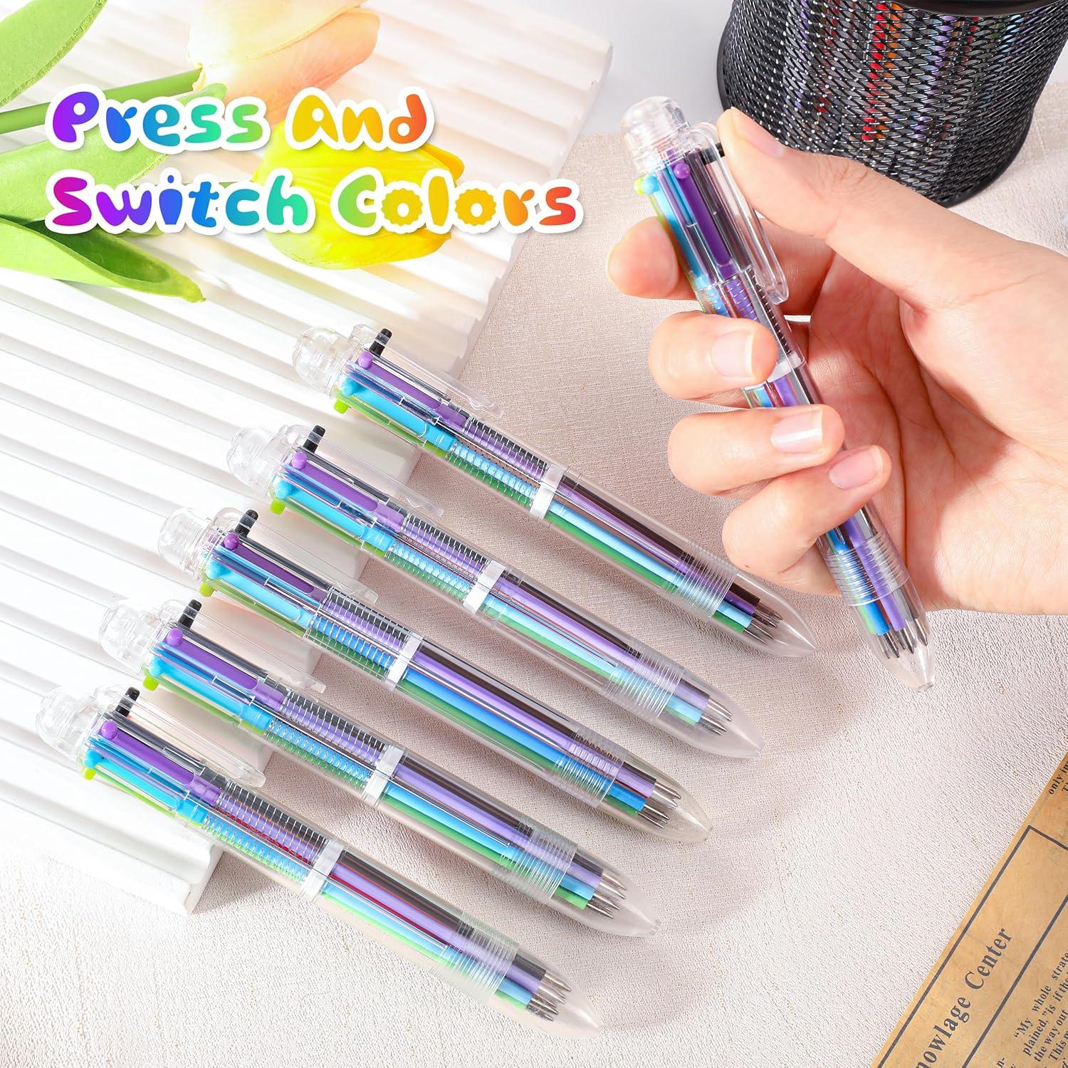 Bolígrafos Multicolor 30 PCS EWPJDK 0.5mm Suave Escritura