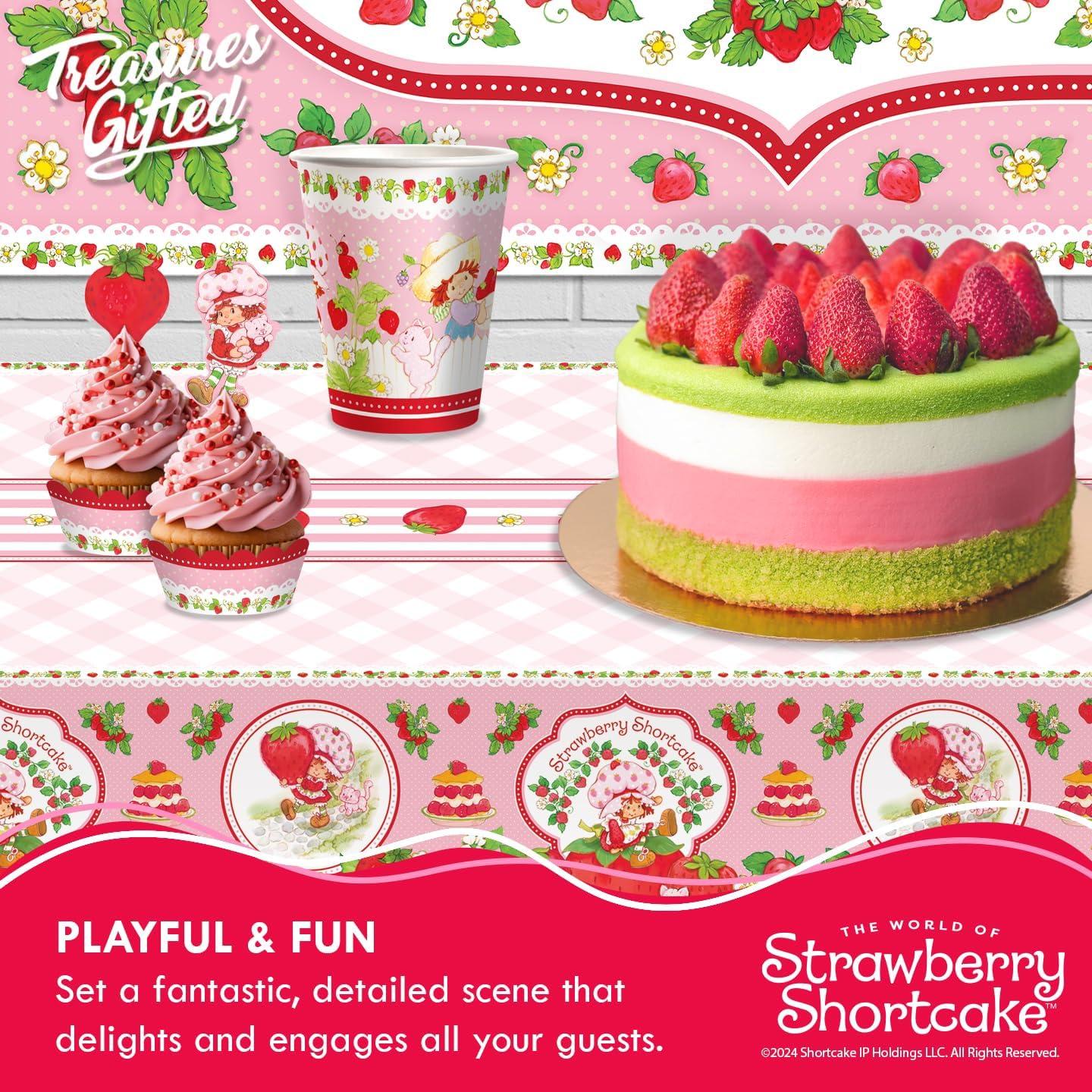 Tazas de Papel Fresa Cortada Treasures Gifted 8ct 355ml