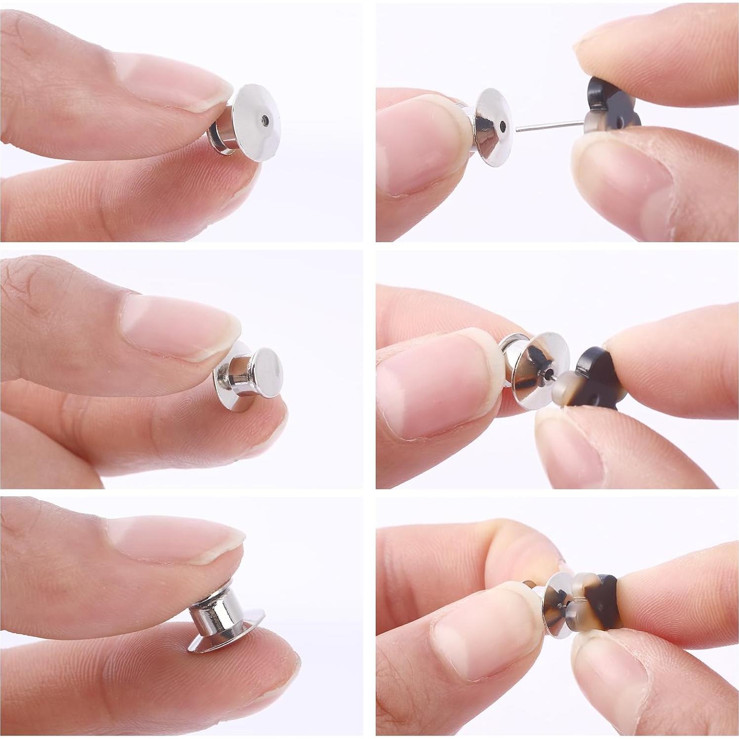 Bloqueos de Pines Metálicos DECYOOL 20 Piezas 1 cm