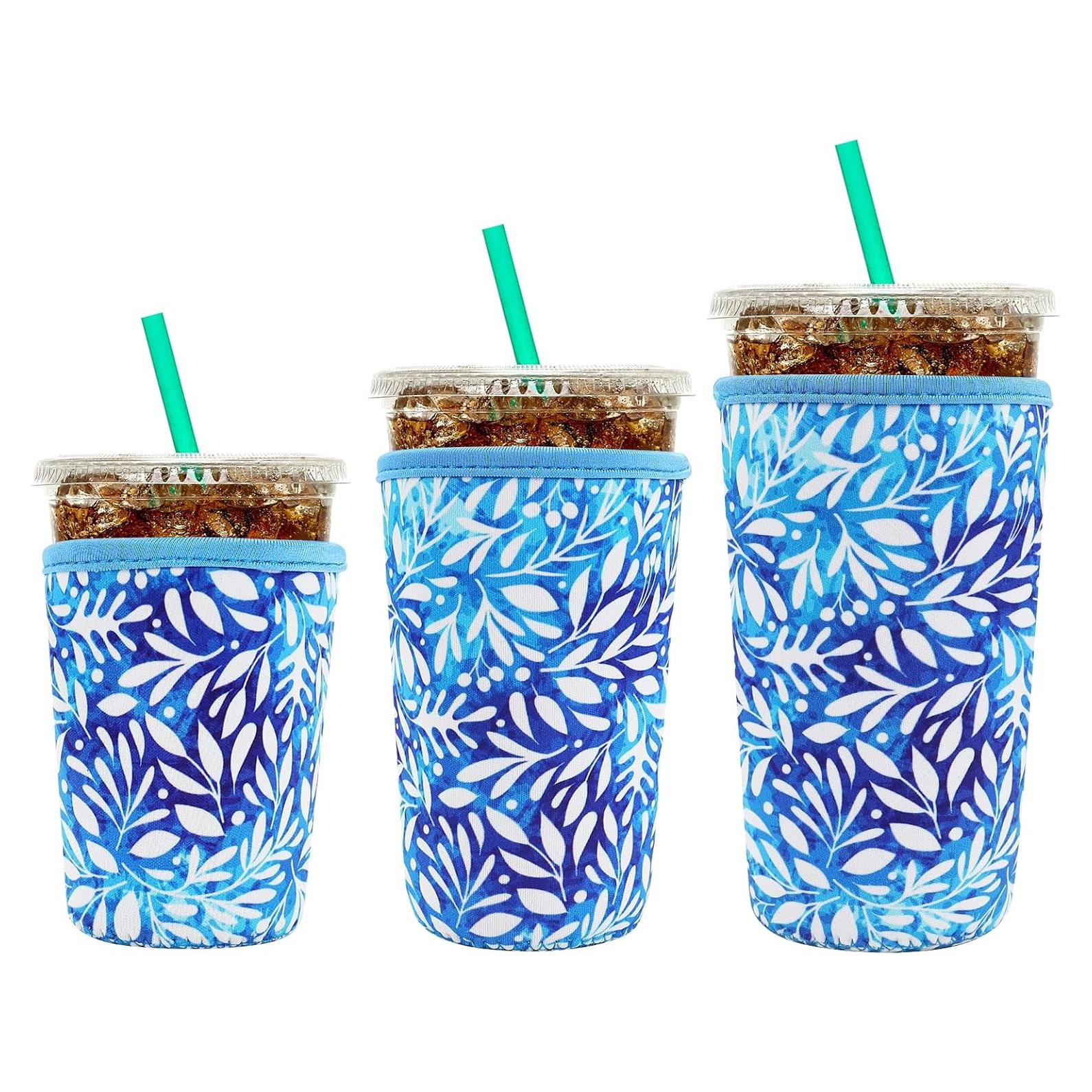 Mangas Aislantes Reutilizables YR para Vasos de Café Helado - 3 Pzs