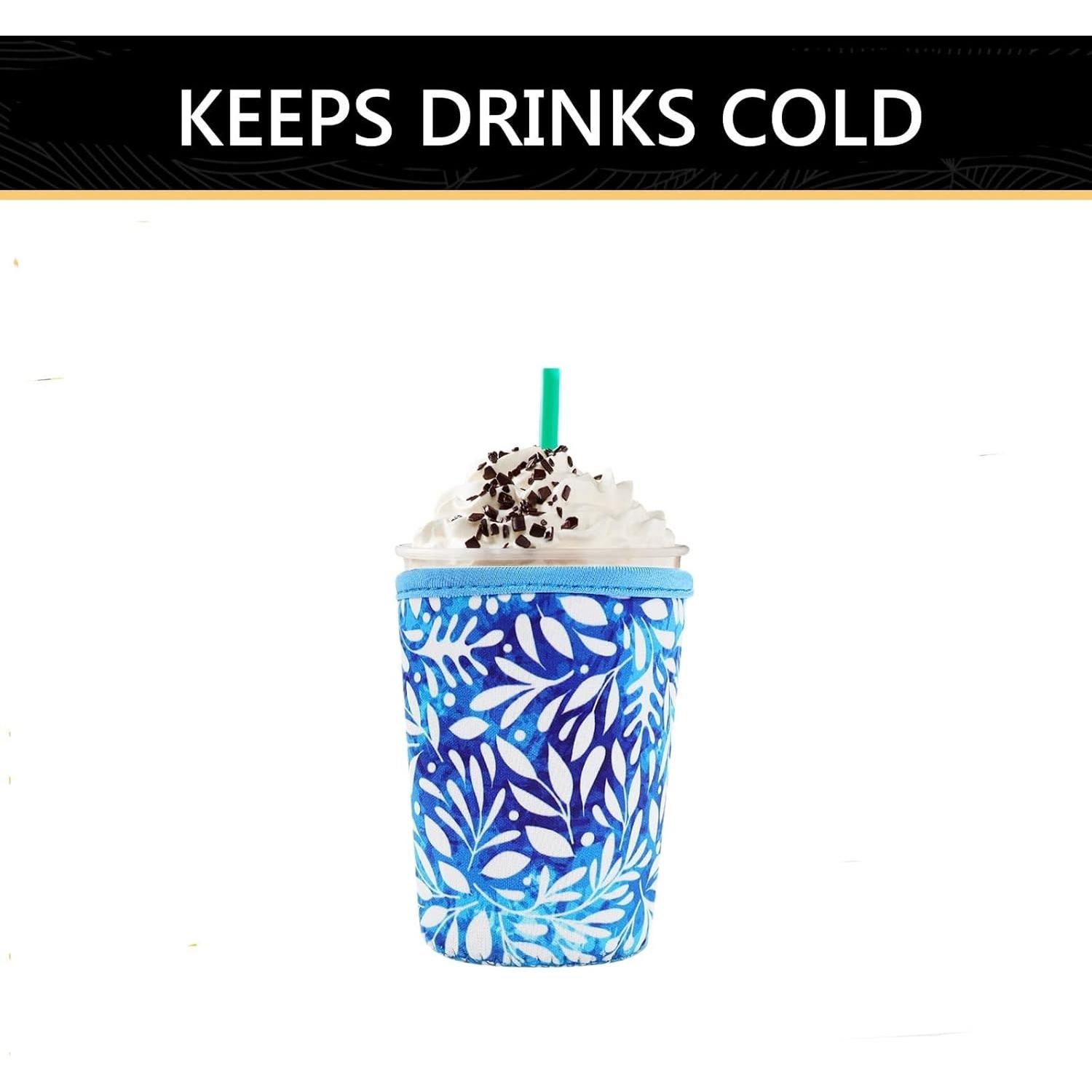 Mangas Aislantes Reutilizables YR para Vasos de Café Helado - 3 Pzs