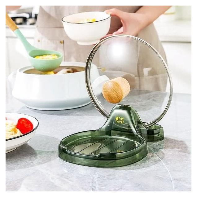 Soporte de Espátula de Cocina Miretior Verde Multifuncional