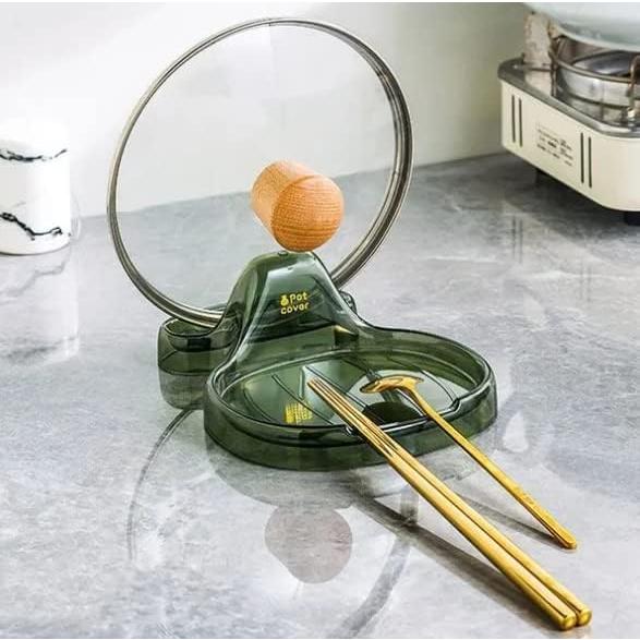 Soporte de Espátula de Cocina Miretior Verde Multifuncional