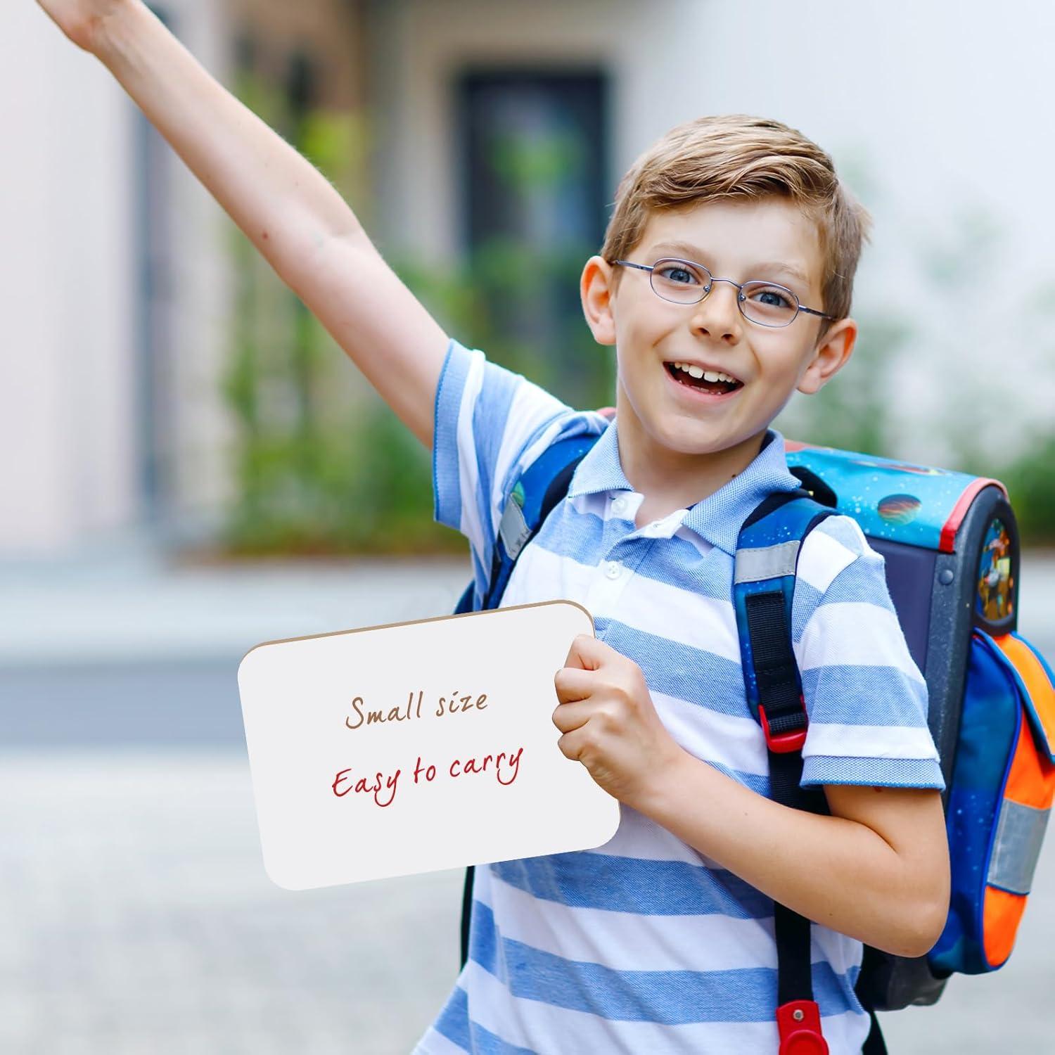 2 Mini Tableros Blancos Doble Cara Affrolling 12.7x17.8cm